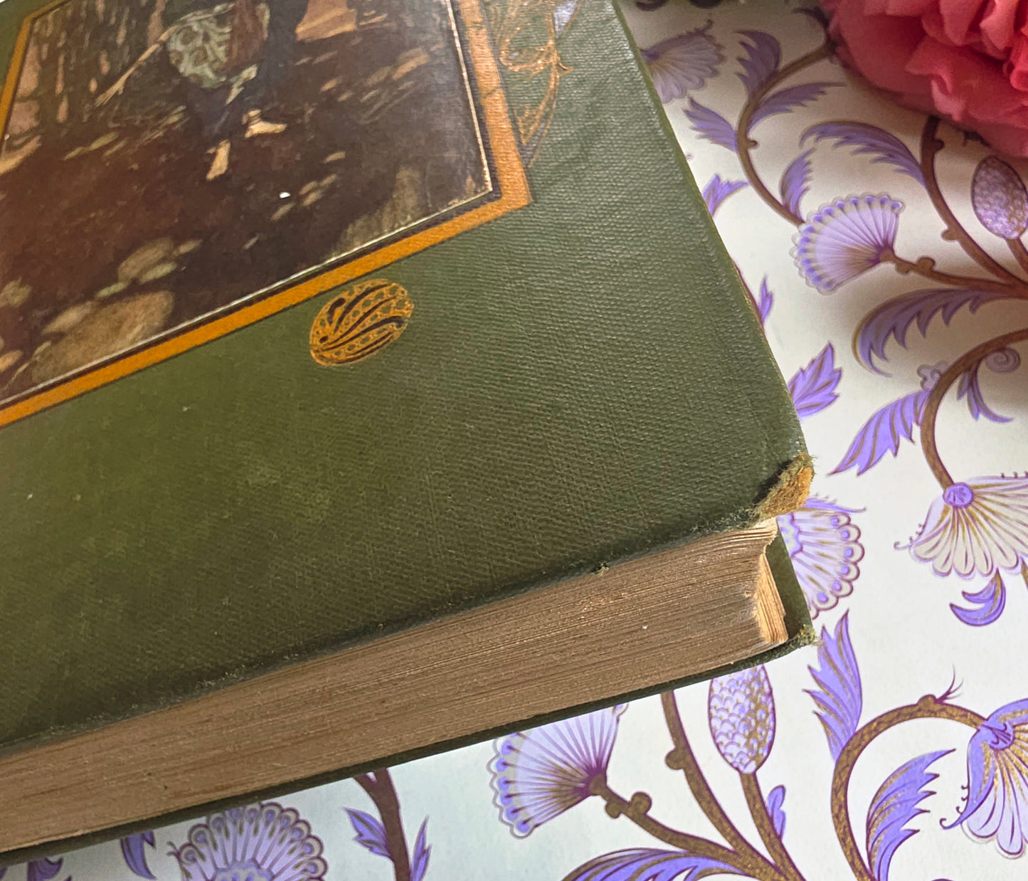 1921 The Arabian Nights Illustrated by Edmund Dulac : Antique Book