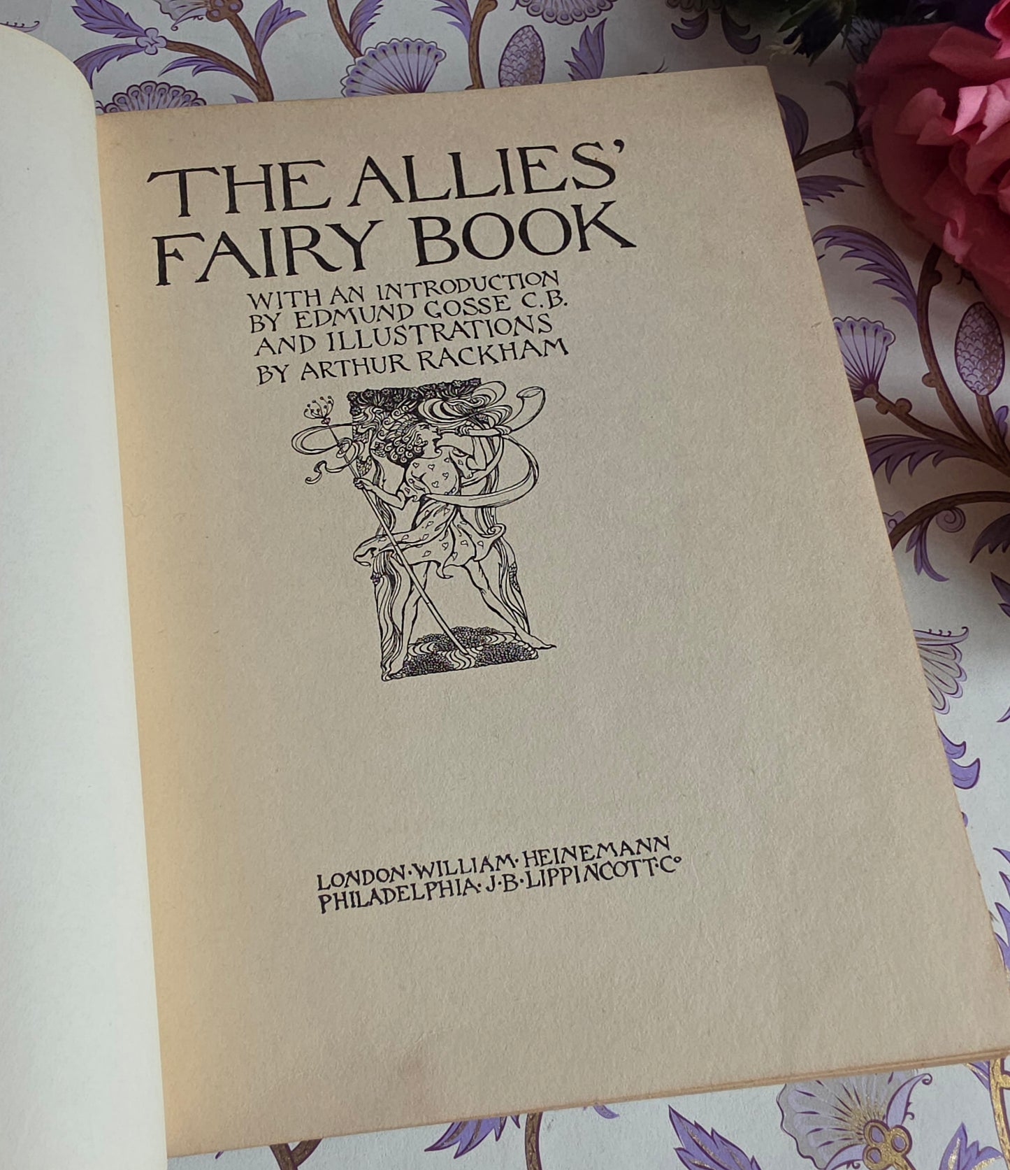 1916 The Allies' Fairy Book - Rackham Illustrated Antique Book