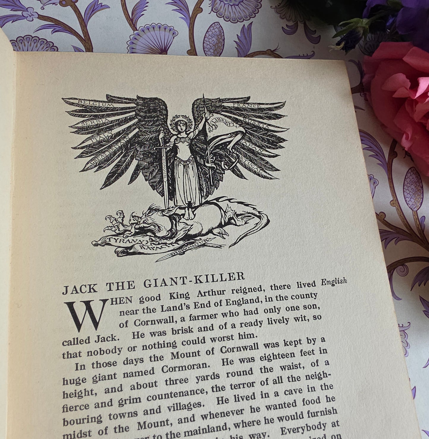 1916 The Allies' Fairy Book - Rackham Illustrated Antique Book