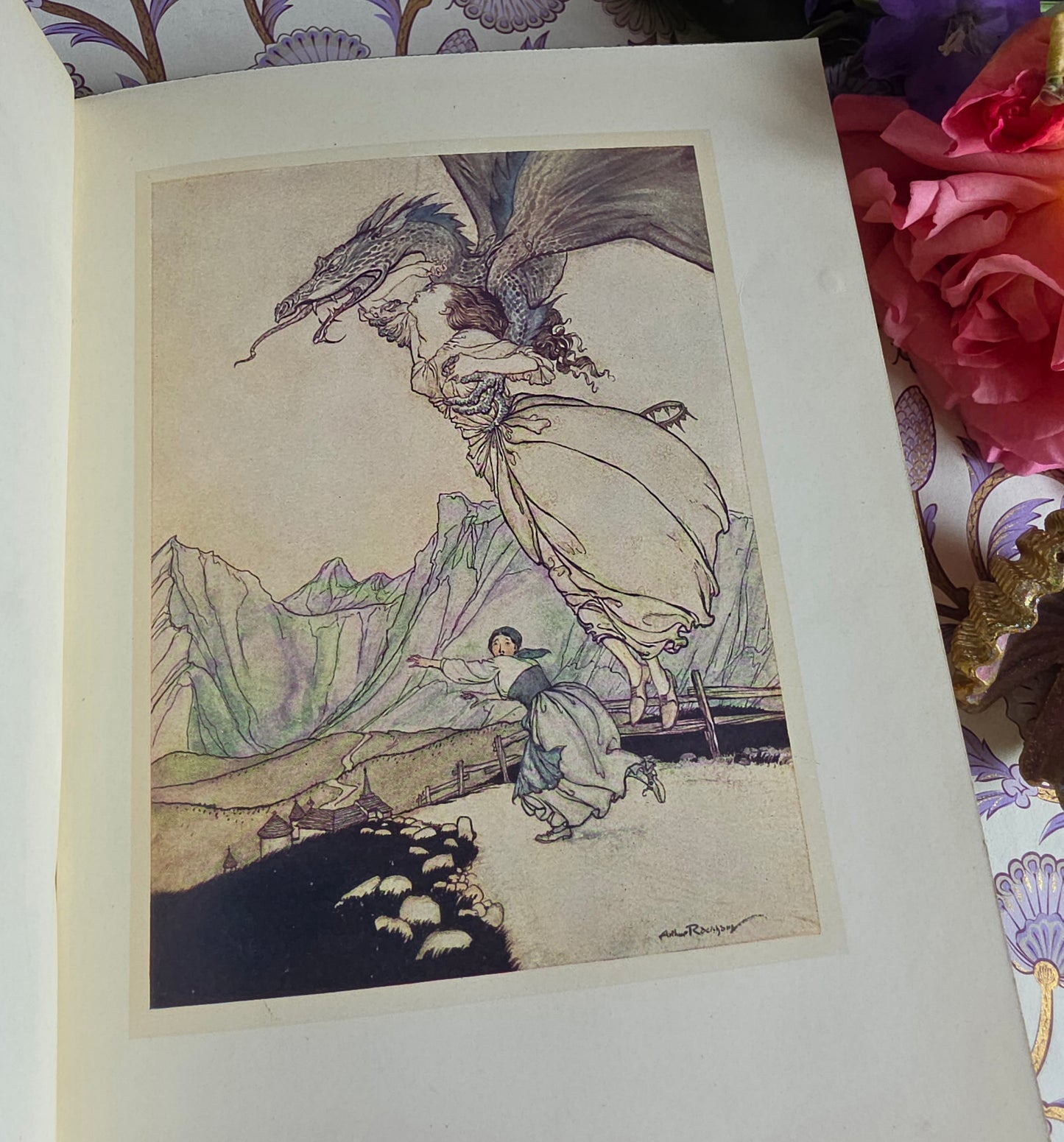 1916 The Allies' Fairy Book - Rackham Illustrated Antique Book