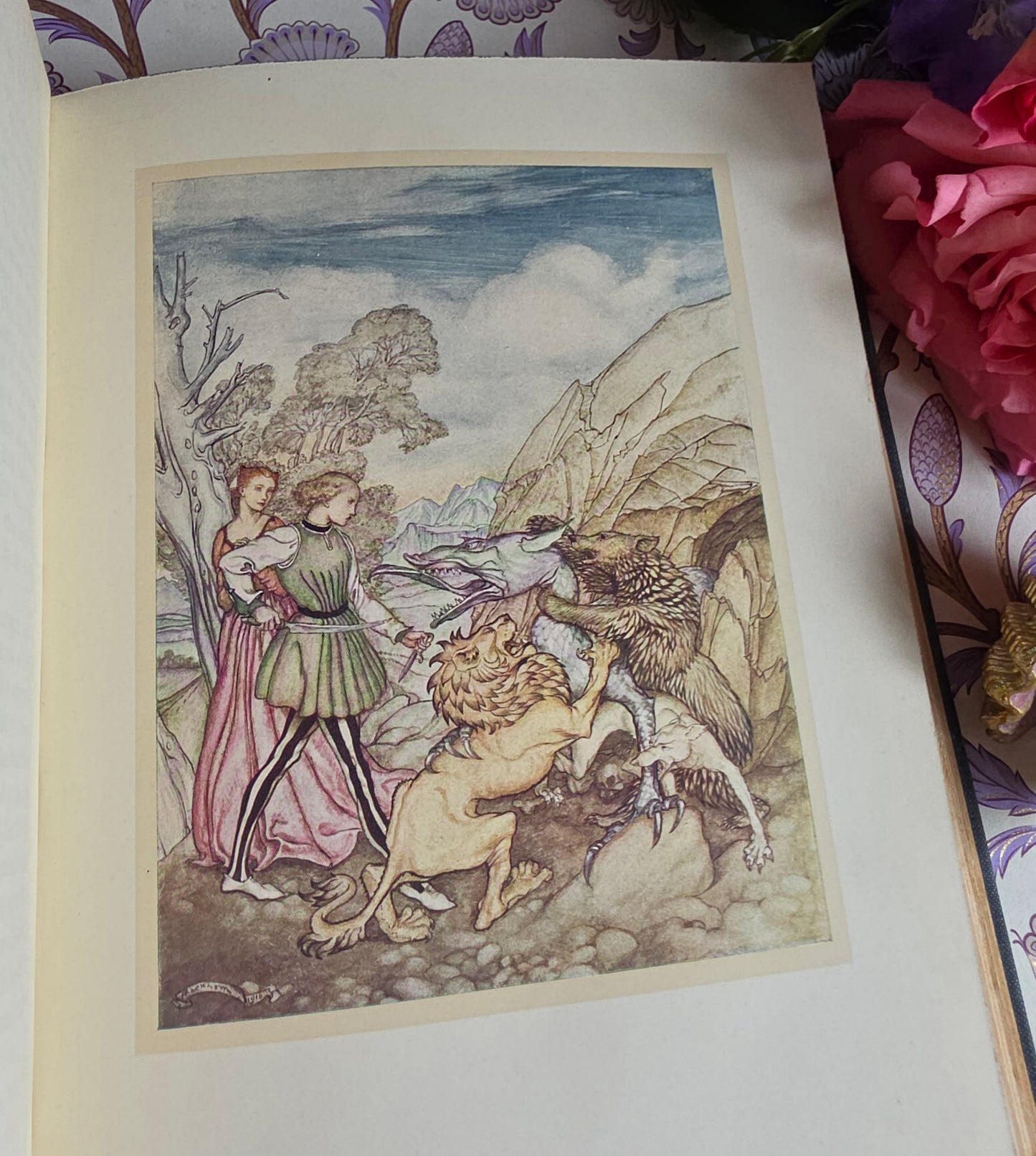 1916 The Allies' Fairy Book - Rackham Illustrated Antique Book