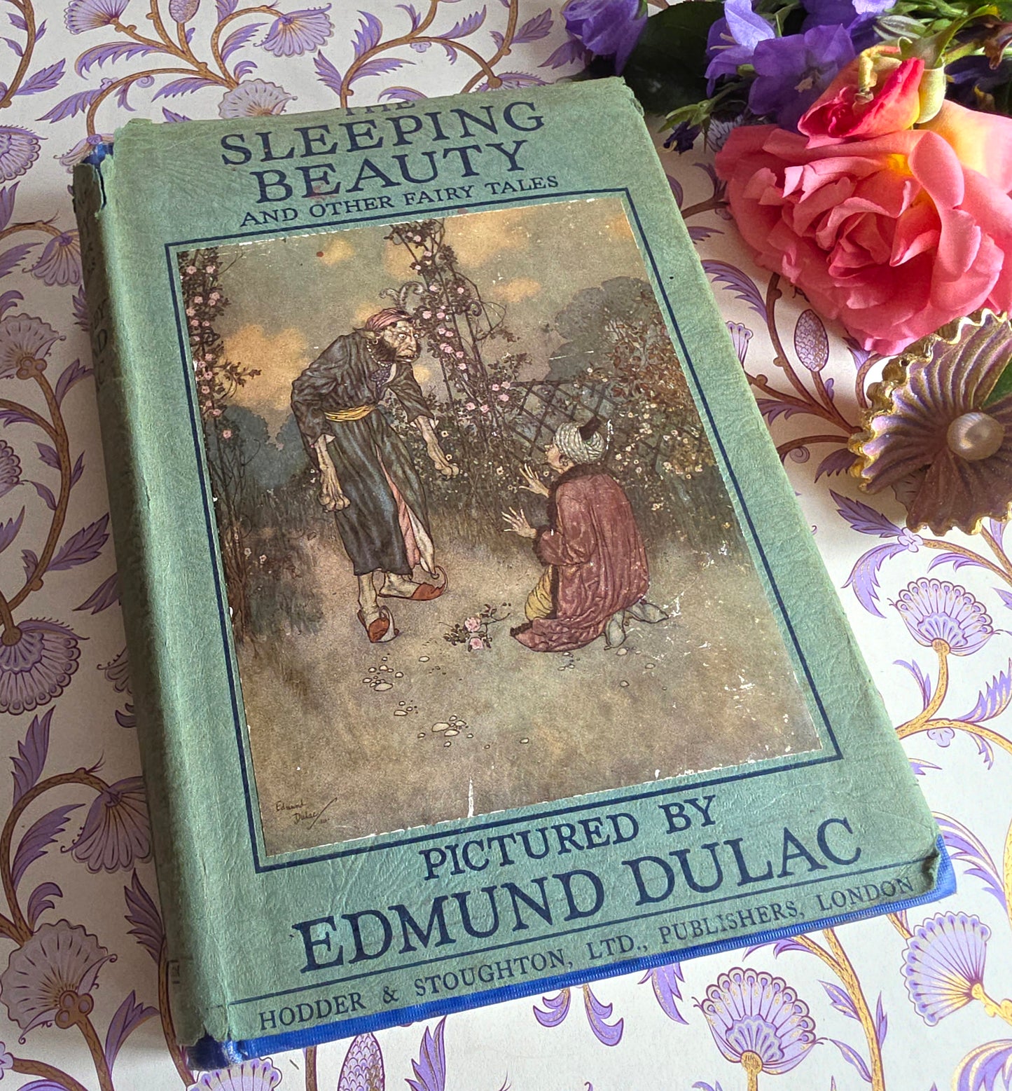 1927 Sleeping Beauty and Other Fairy Tales - Vintage - Illustrated by Edmund Dulac
