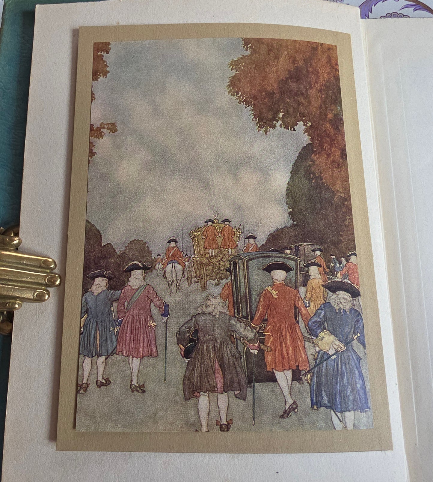 1927 Sleeping Beauty and Other Fairy Tales - Vintage - Illustrated by Edmund Dulac
