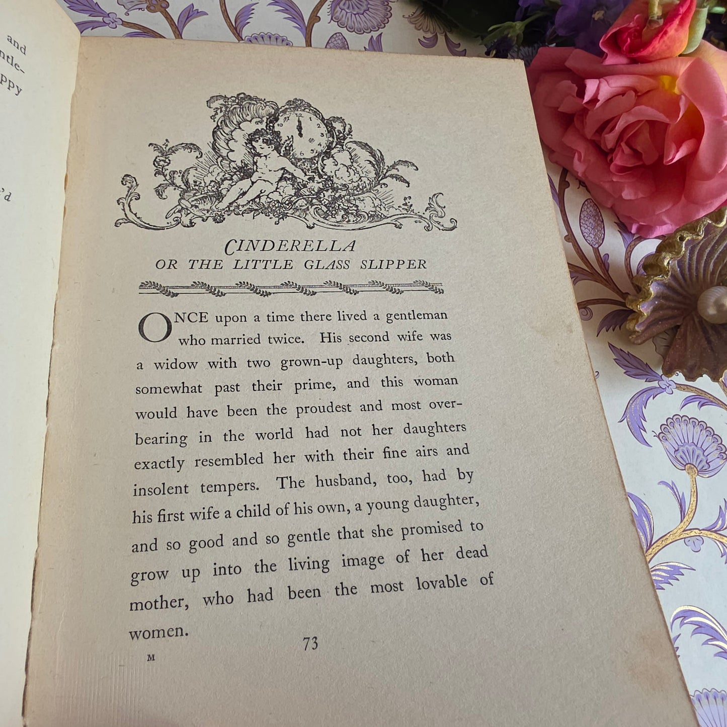 1927 Sleeping Beauty and Other Fairy Tales - Vintage - Illustrated by Edmund Dulac