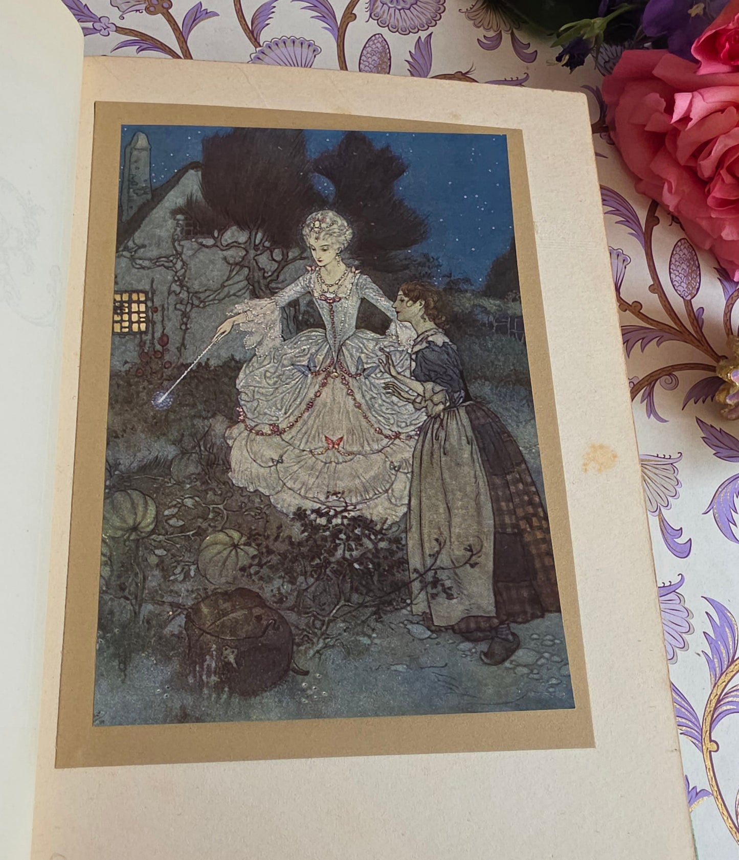 1927 Sleeping Beauty and Other Fairy Tales - Vintage - Illustrated by Edmund Dulac