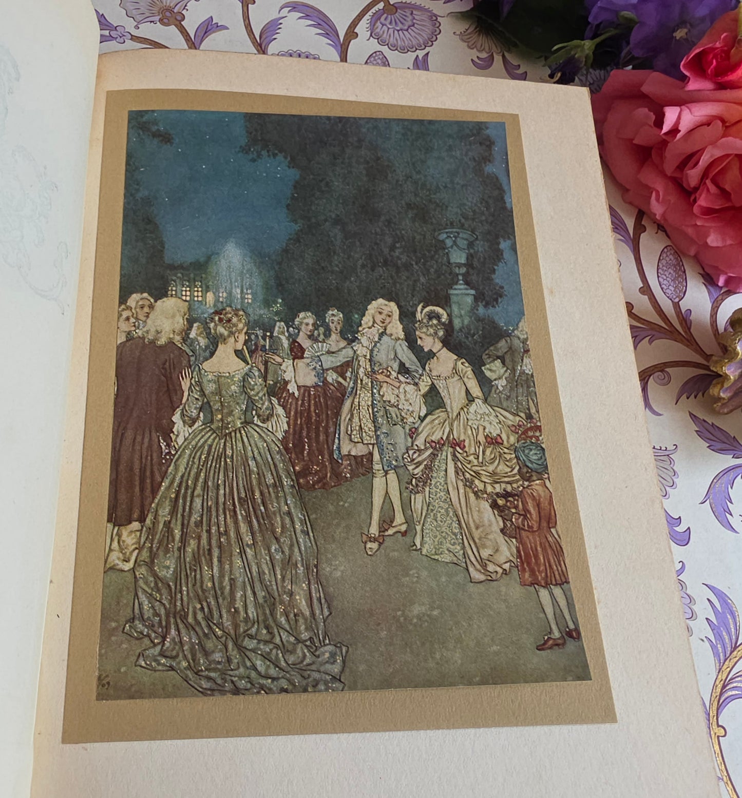1927 Sleeping Beauty and Other Fairy Tales - Vintage - Illustrated by Edmund Dulac