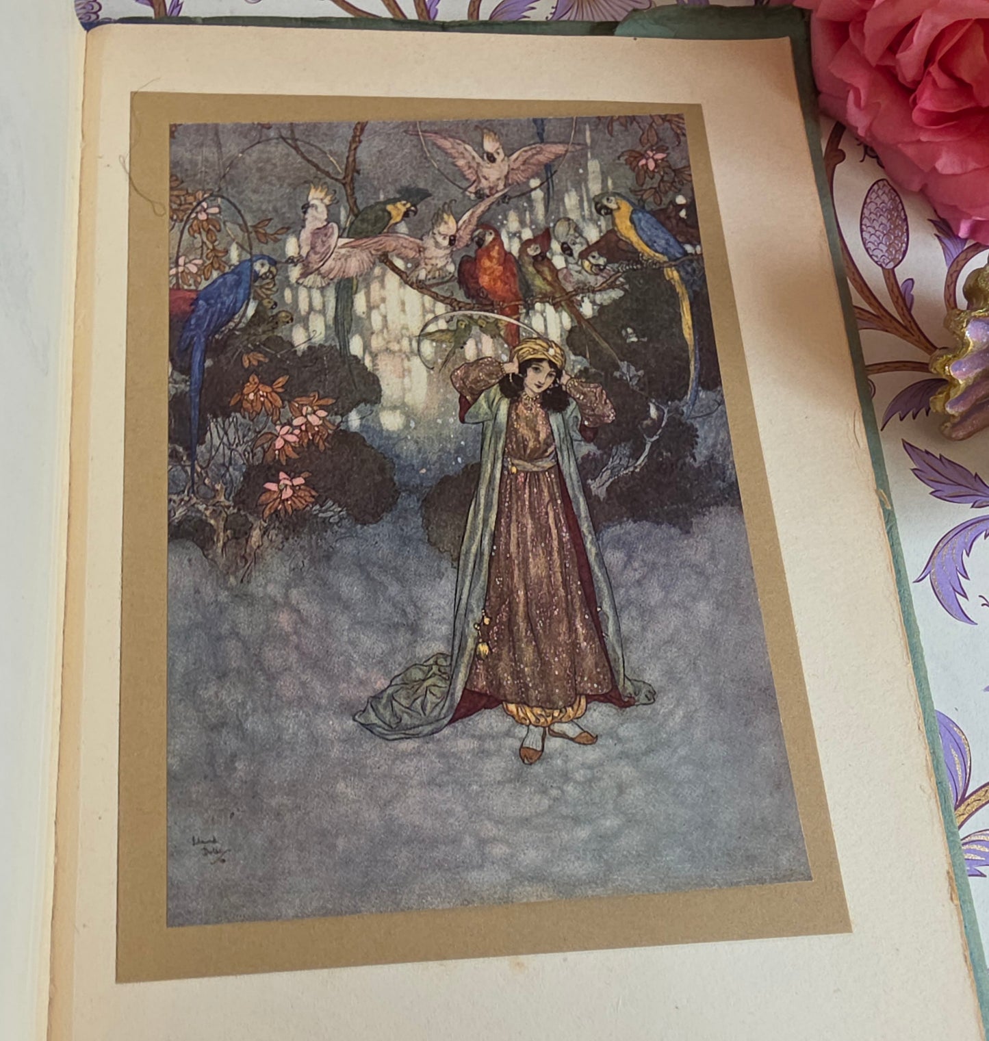 1927 Sleeping Beauty and Other Fairy Tales - Vintage - Illustrated by Edmund Dulac