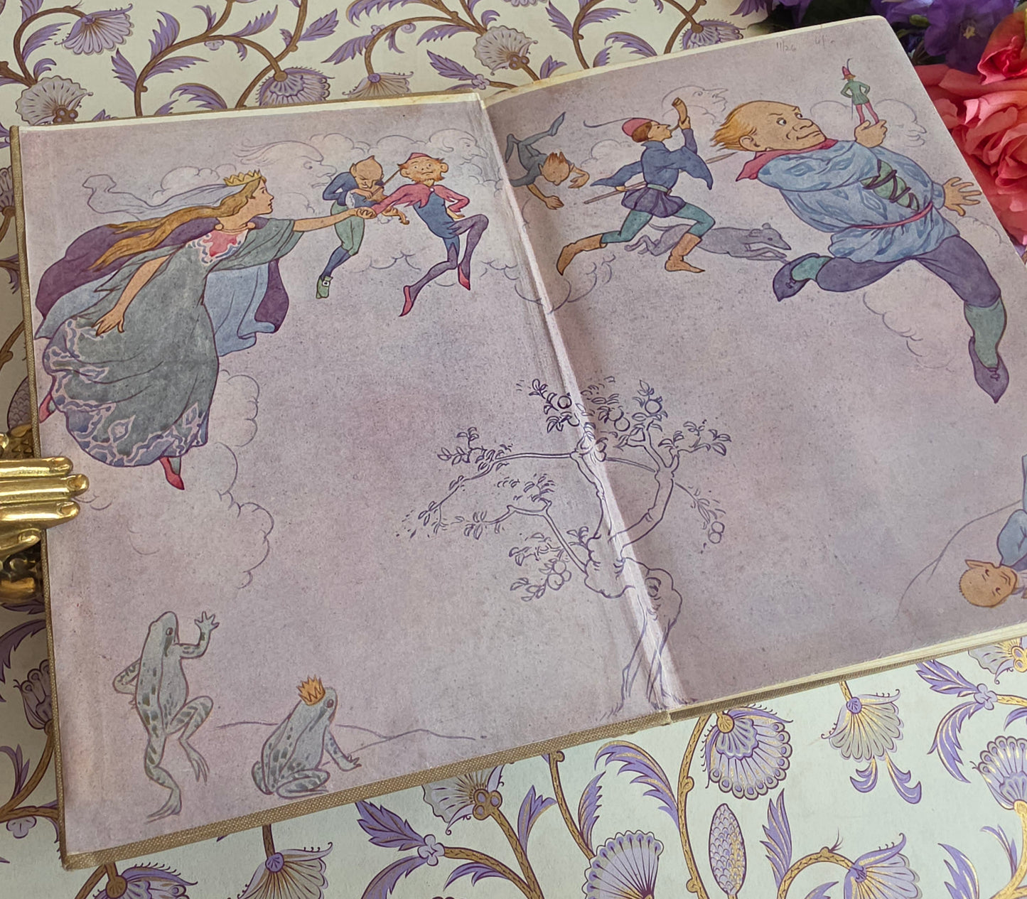 1920 Grimm's Fairy Tales - Illustrated Antique Book