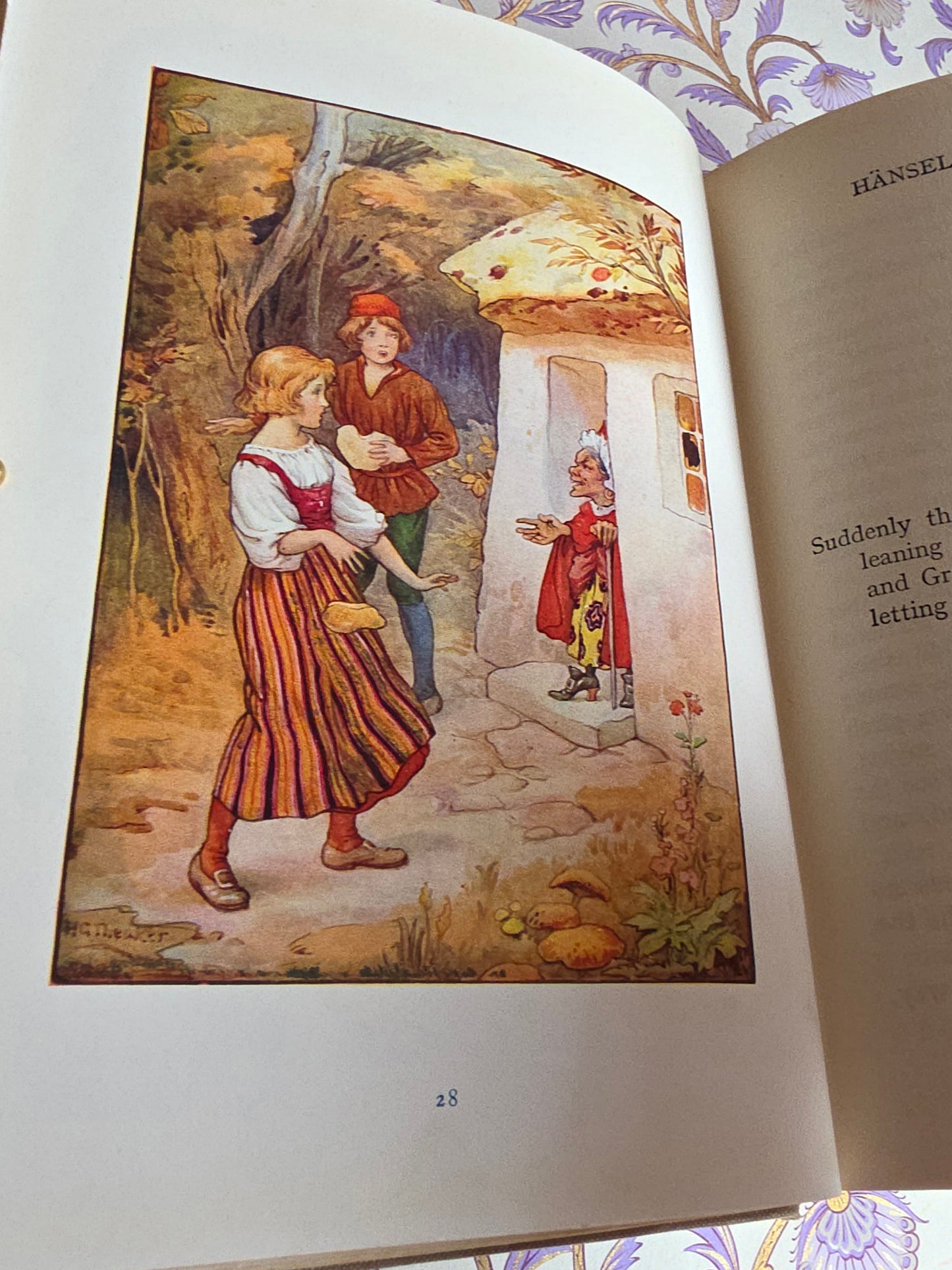 1920 Grimm's Fairy Tales - Illustrated Antique Book