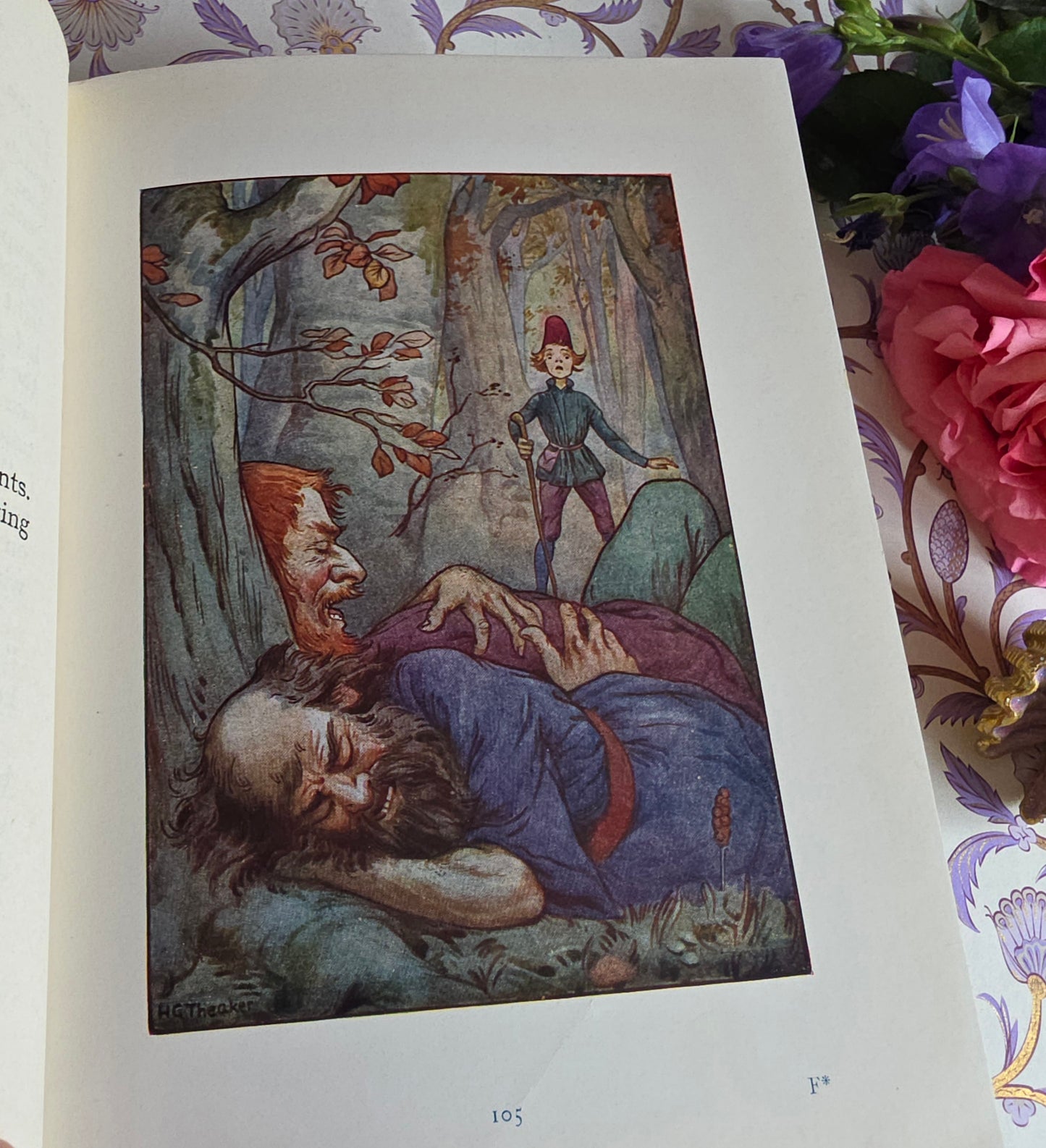 1920 Grimm's Fairy Tales - Illustrated Antique Book