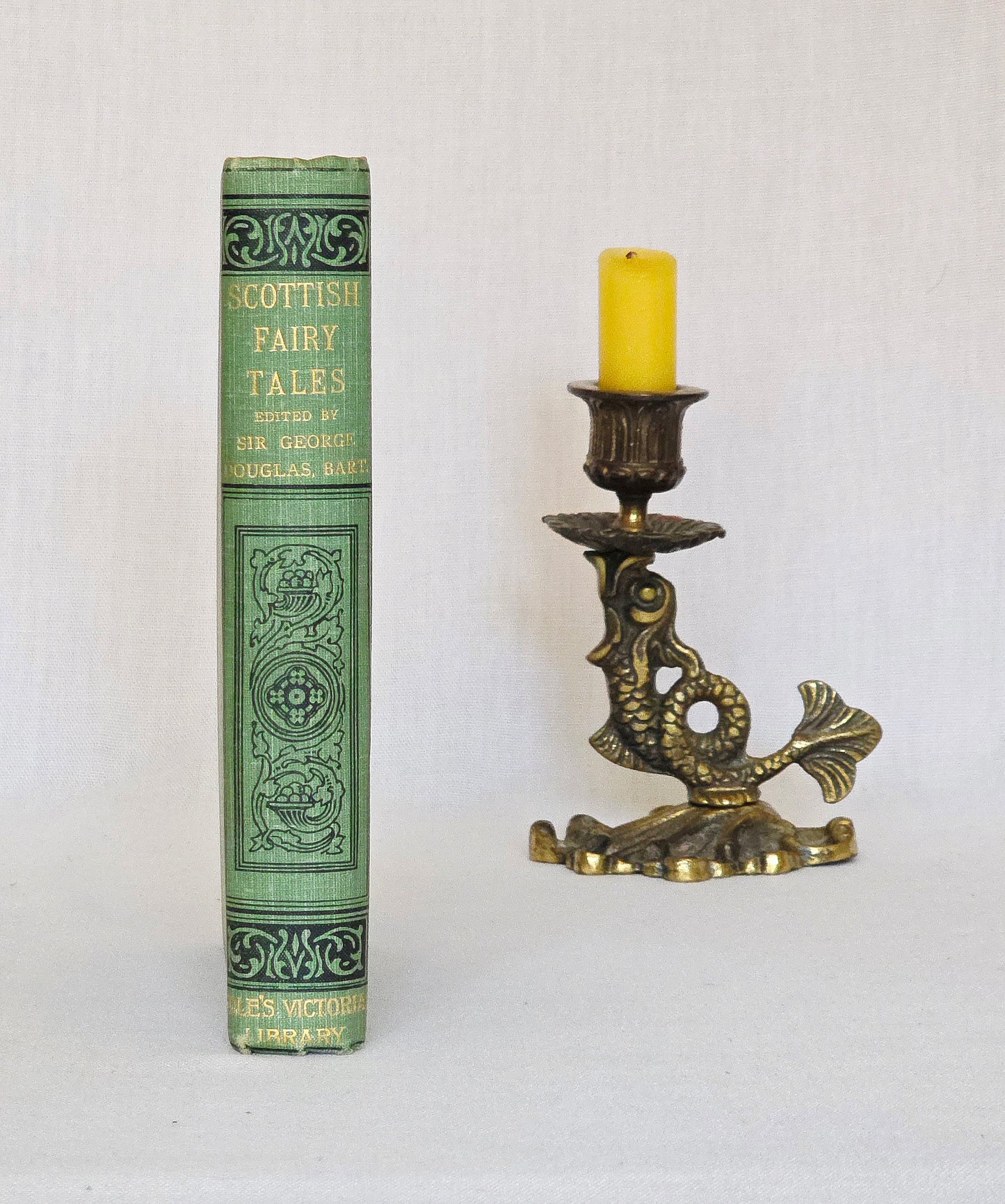 1890s Scottish Fairy and Folk Tales - Decorative Antique Book