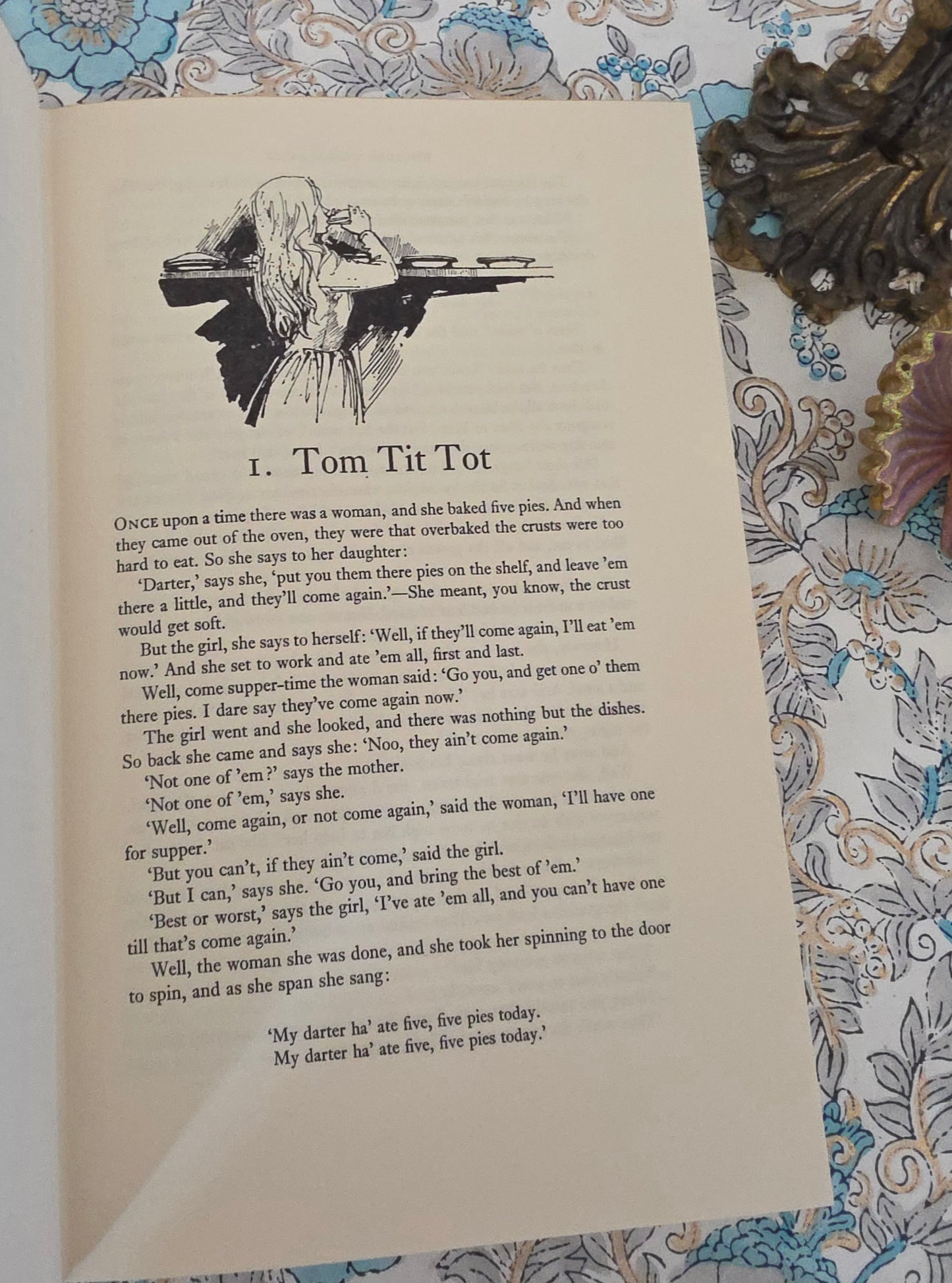 1968 English Fairy Tales - Vintage Hardback Book