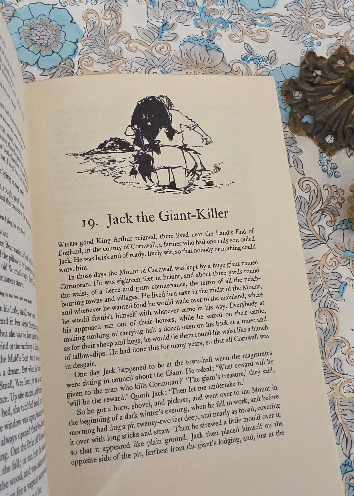 1968 English Fairy Tales - Vintage Hardback Book