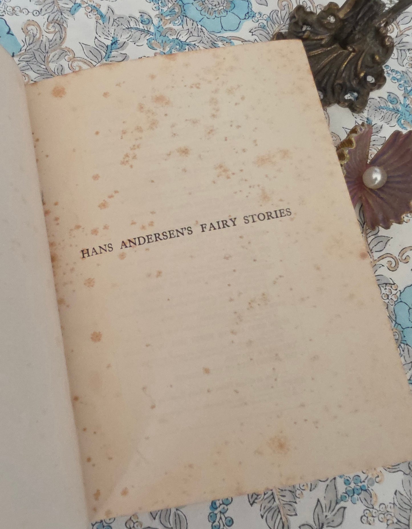 1920s Hans Andersen's Fairy Stories - Vintage - Tarrant Illustrations