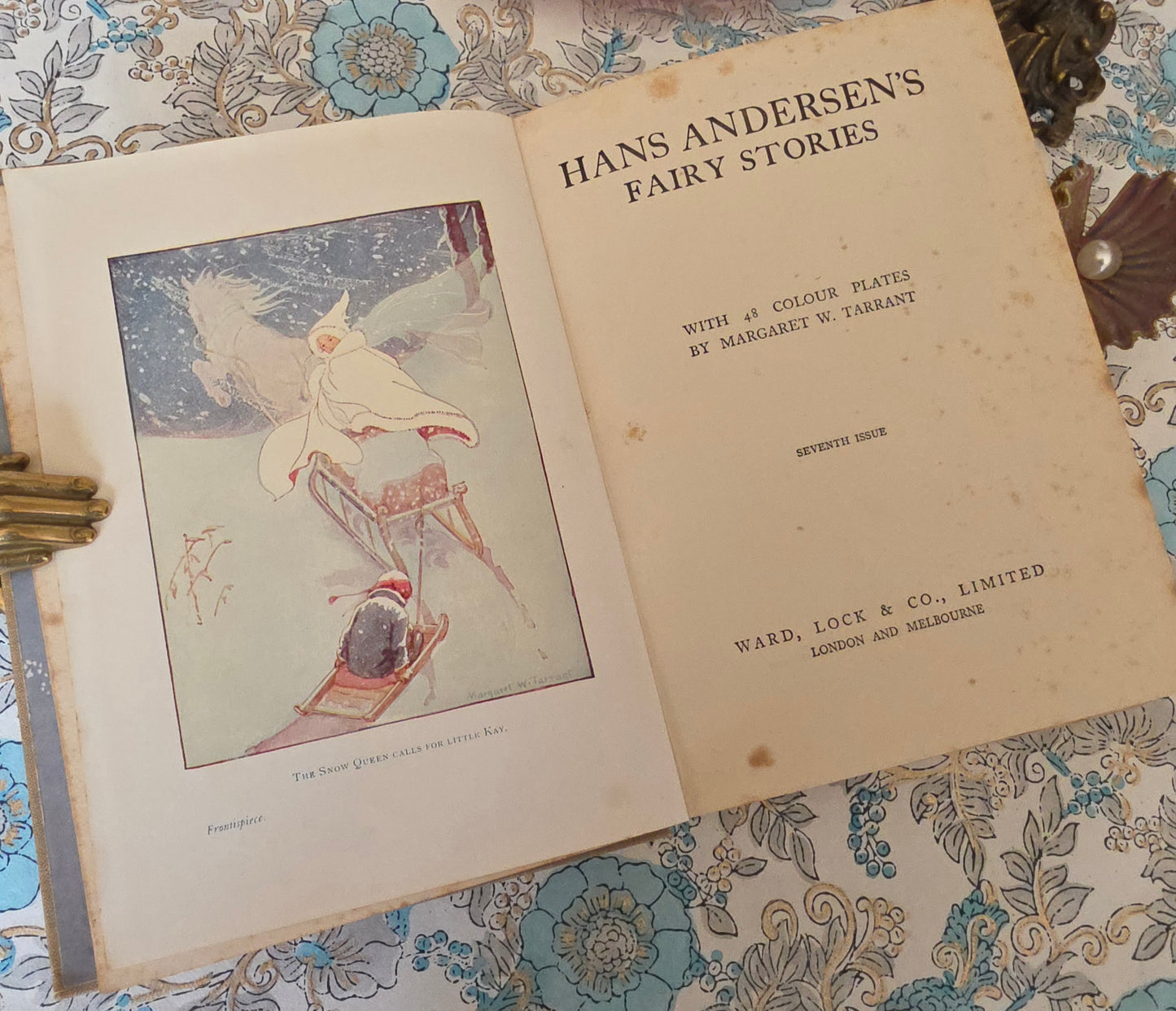 1920s Hans Andersen's Fairy Stories - Vintage - Tarrant Illustrations