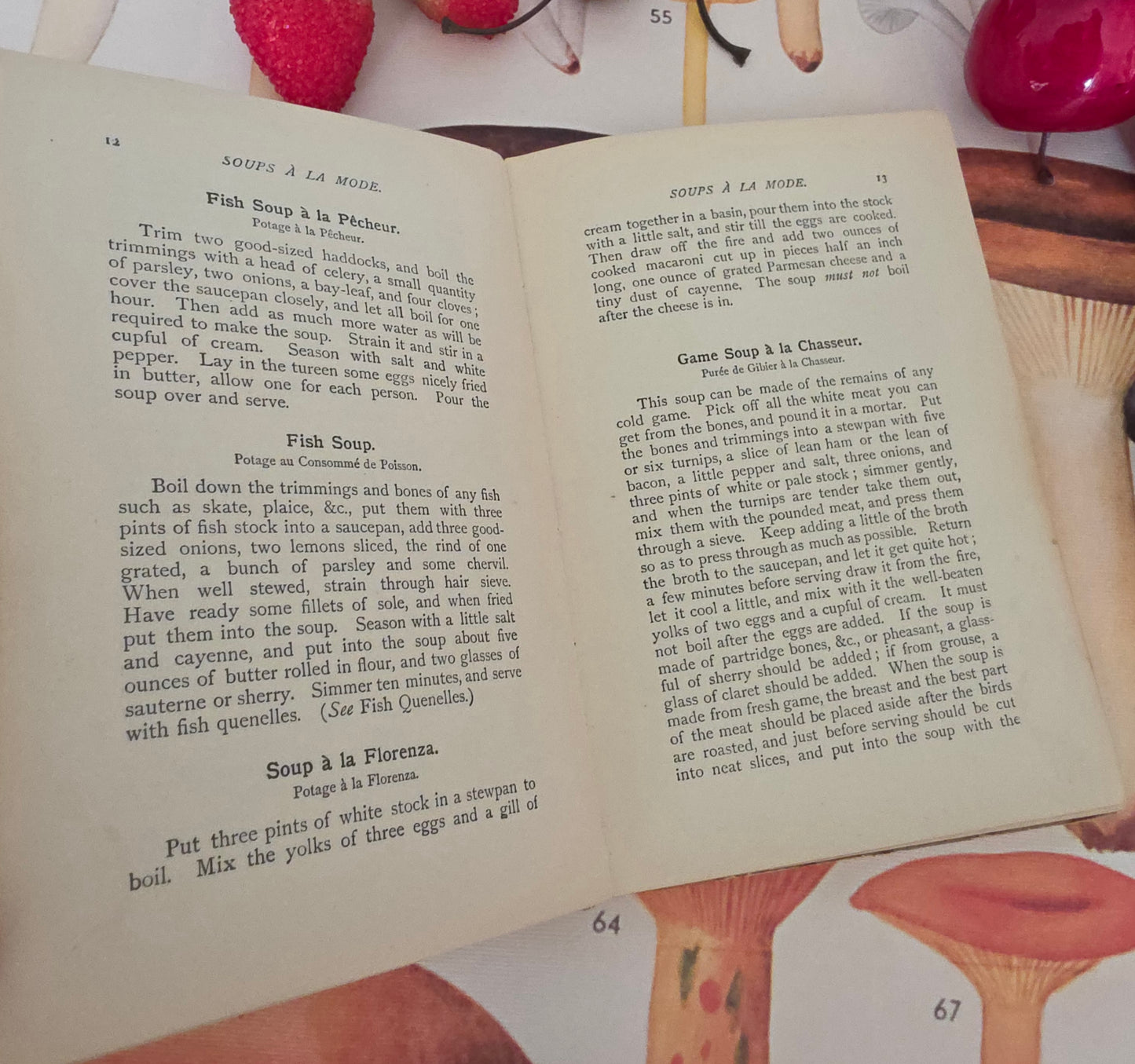 1896-1910 Set of Seven Victorian Cookery Books in the À la Mode Series by Mrs de Salis
