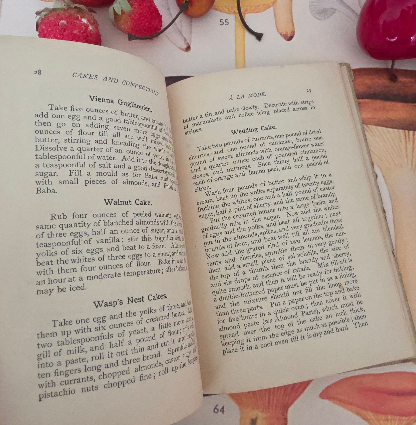 1896-1910 Set of Seven Victorian Cookery Books in the À la Mode Series by Mrs de Salis
