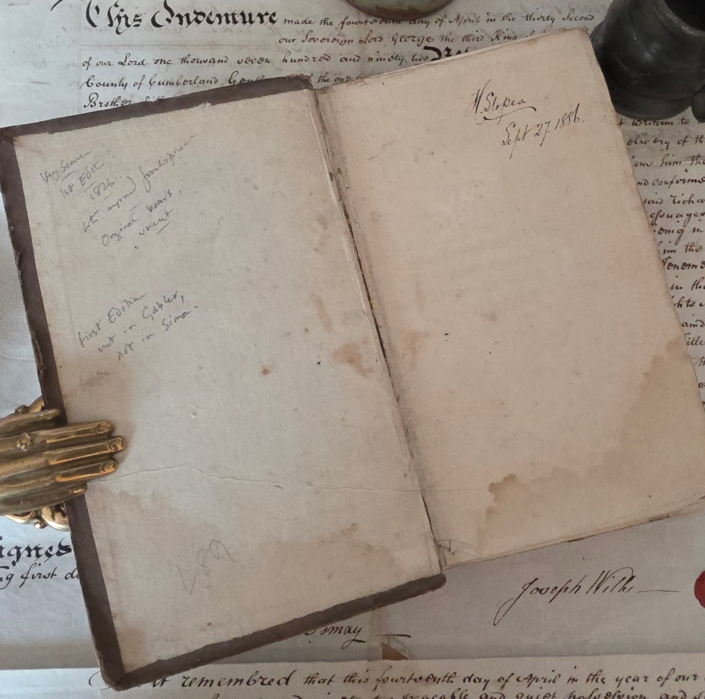 1826 Vintner's, Brewer's, Spirit Merchant's and Licensed Victualler's Guide - Scarce Antique Book