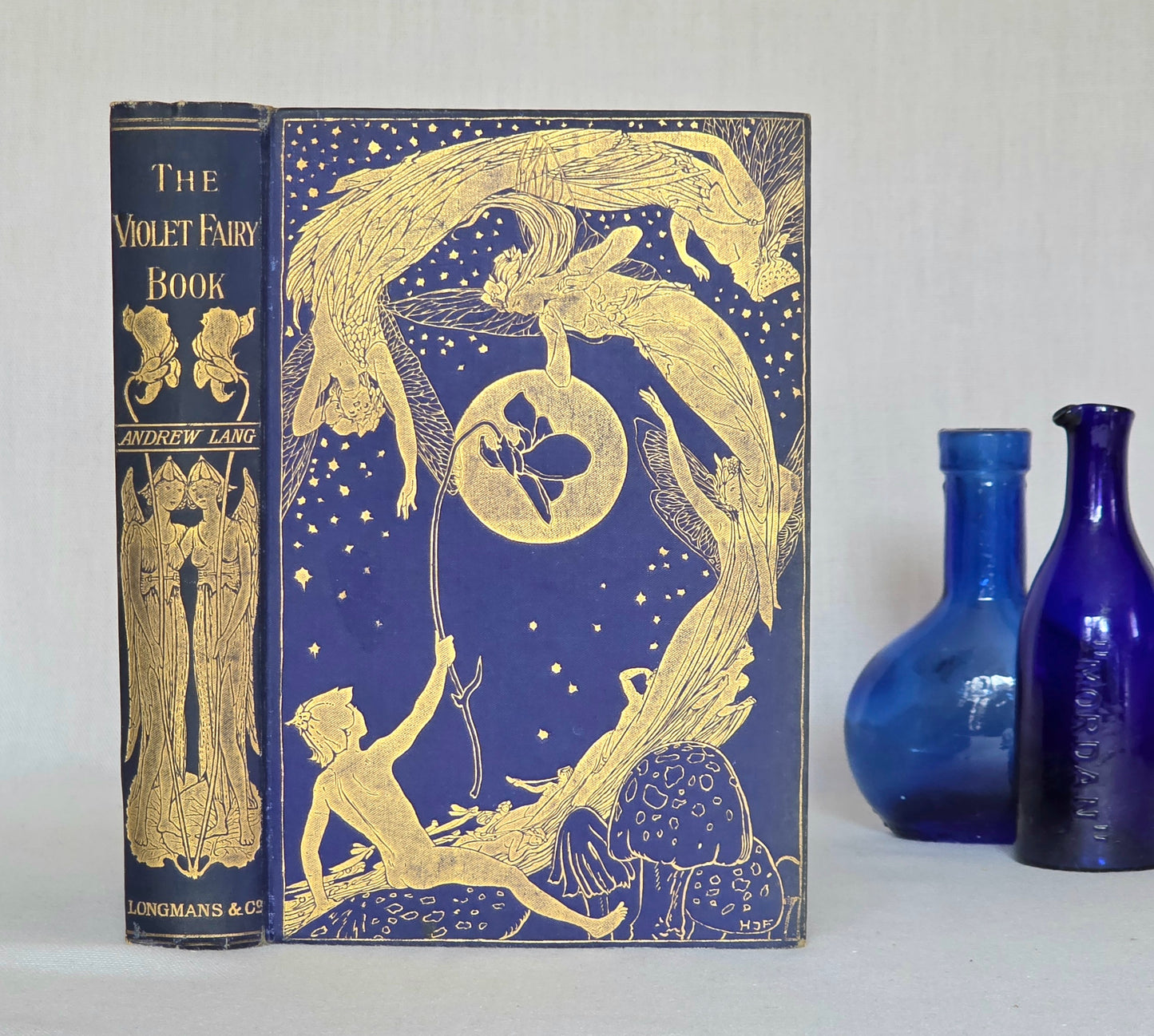 1902 The Violet Fairy Book - Illustrated Antique Book