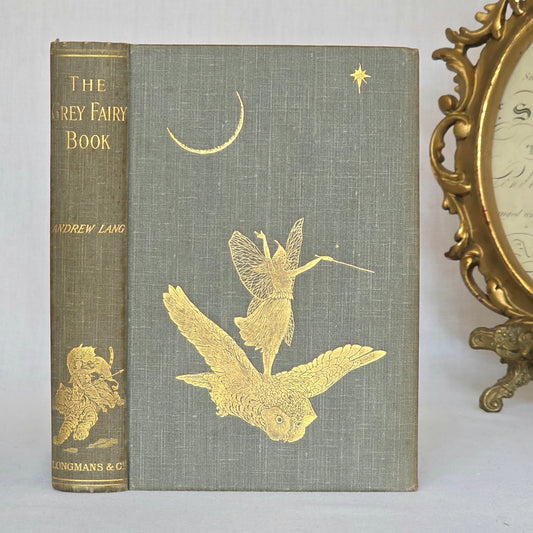 1900 The Grey Fairy Book, First Edition - Illustrated Antique Book