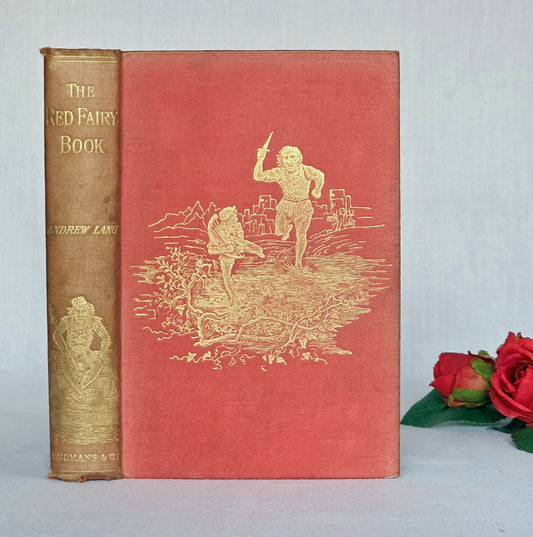 1898 The Red Fairy Book - Illustrated Antique Book