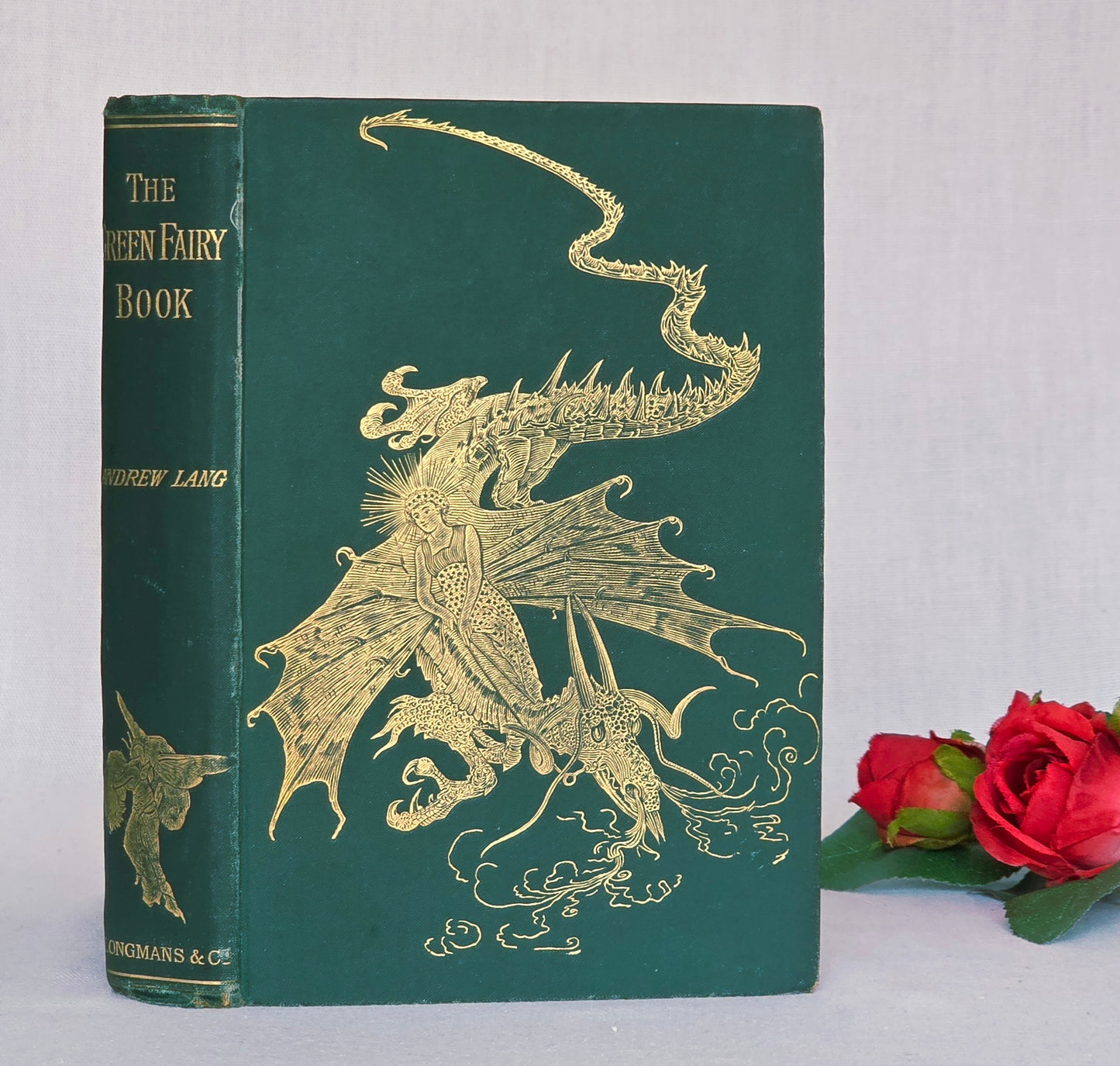 1895 The Green Fairy Book - Illustrated Antique Book