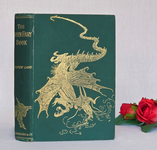 1895 The Green Fairy Book - Illustrated Antique Book