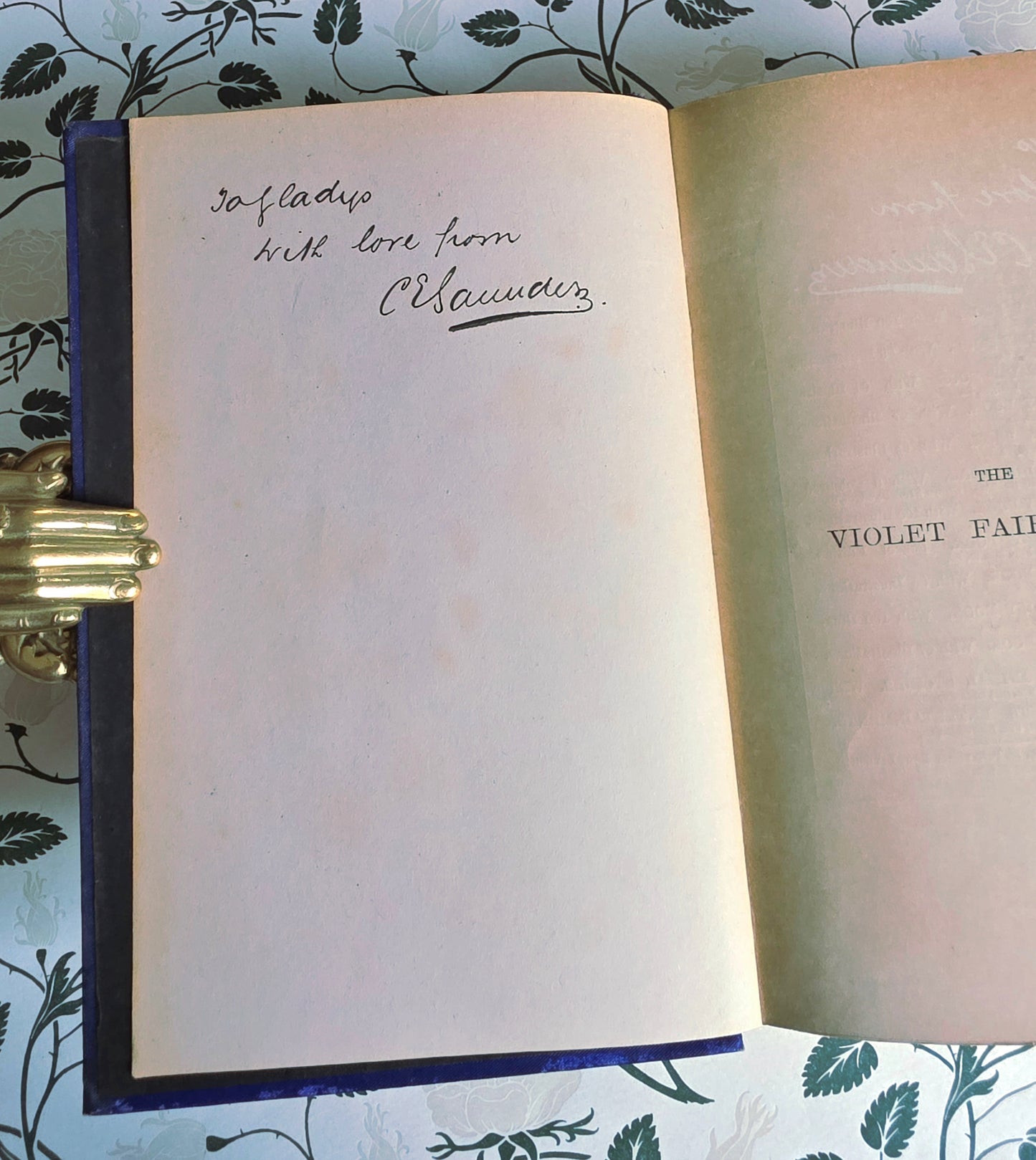 1902 The Violet Fairy Book - Illustrated Antique Book
