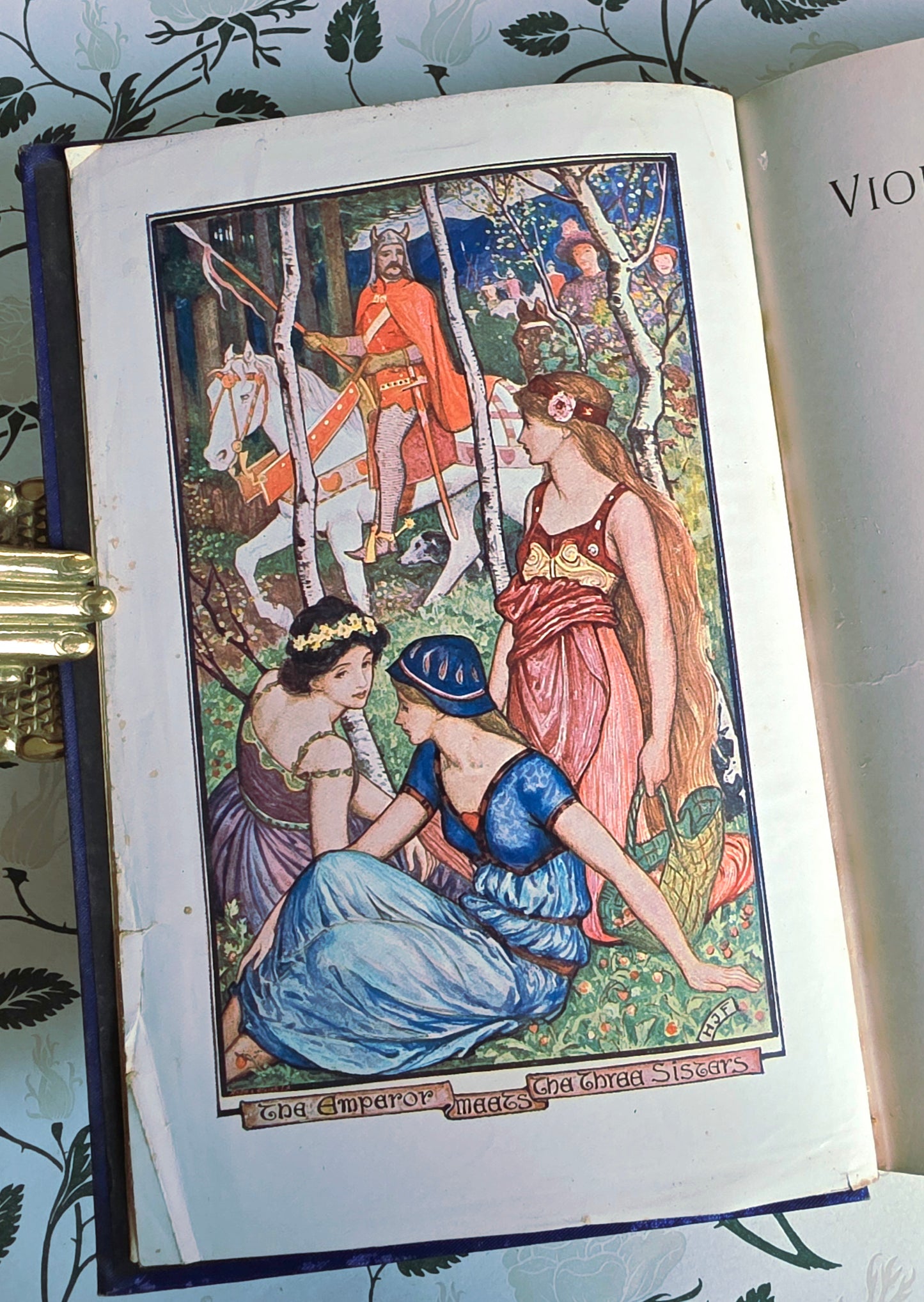 1902 The Violet Fairy Book - Illustrated Antique Book