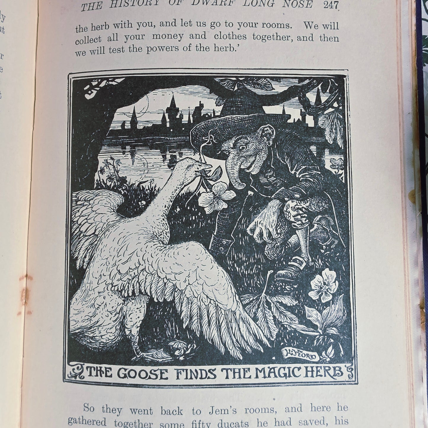 1902 The Violet Fairy Book - Illustrated Antique Book