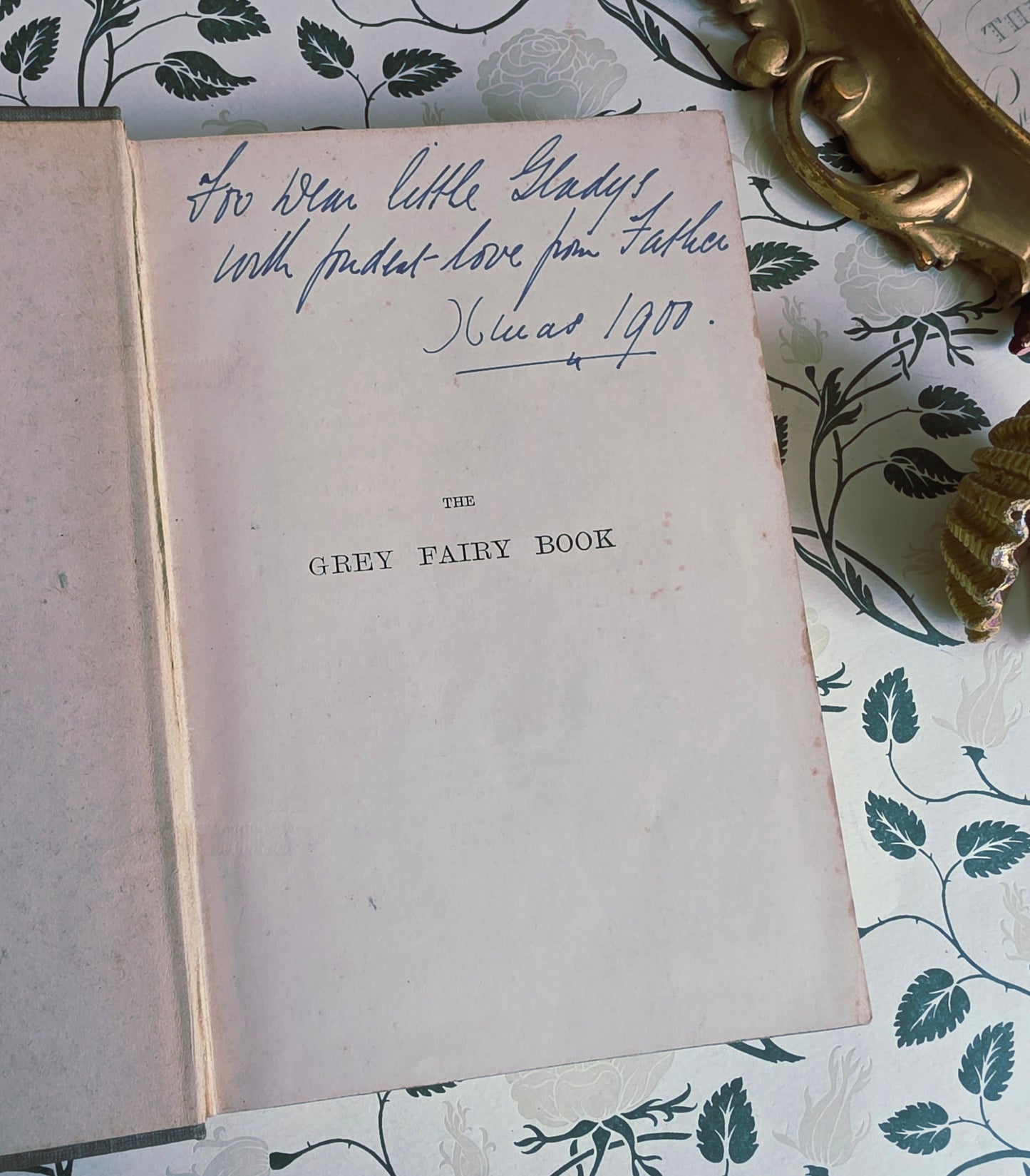1900 The Grey Fairy Book, First Edition - Illustrated Antique Book