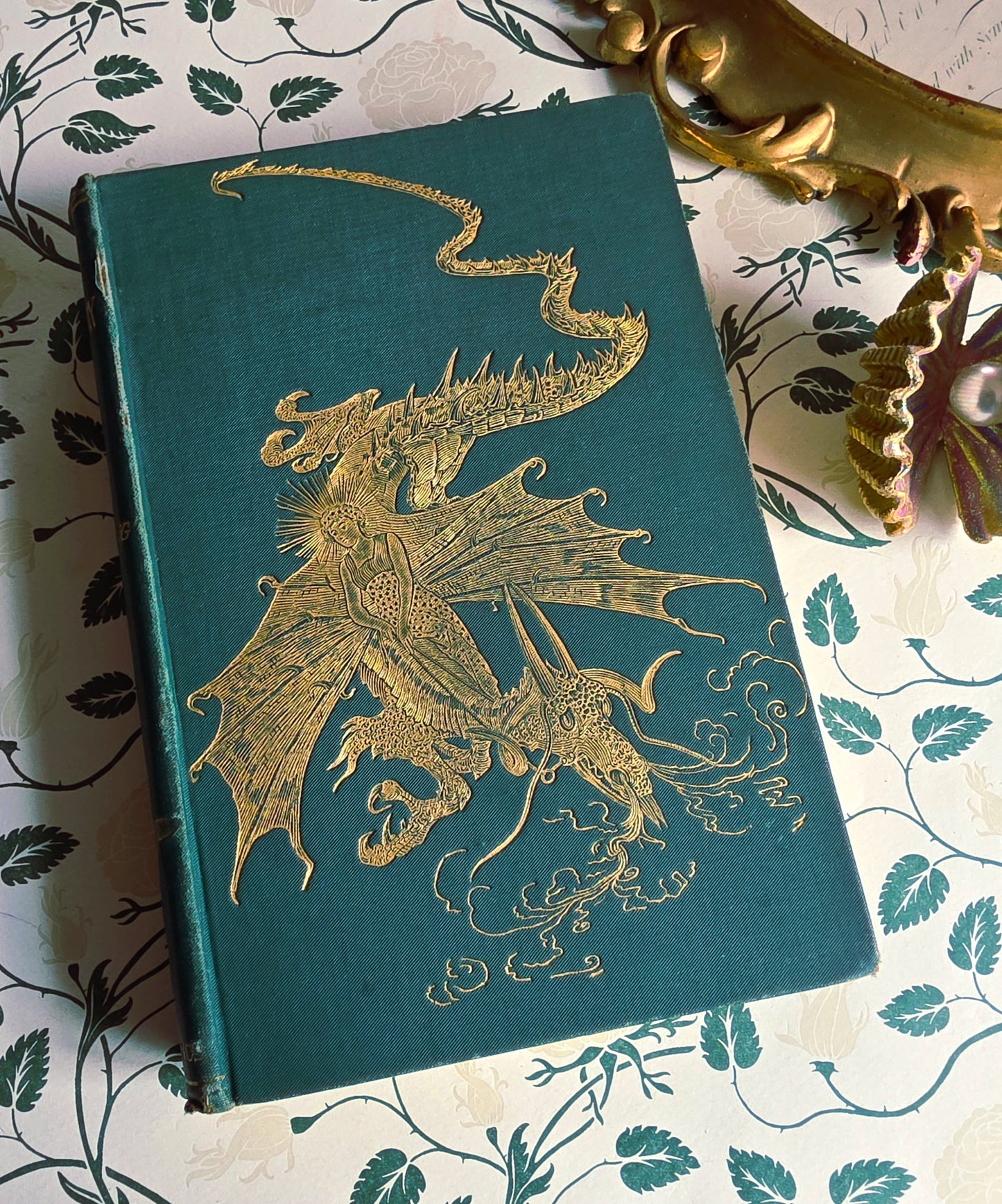 1895 The Green Fairy Book - Illustrated Antique Book