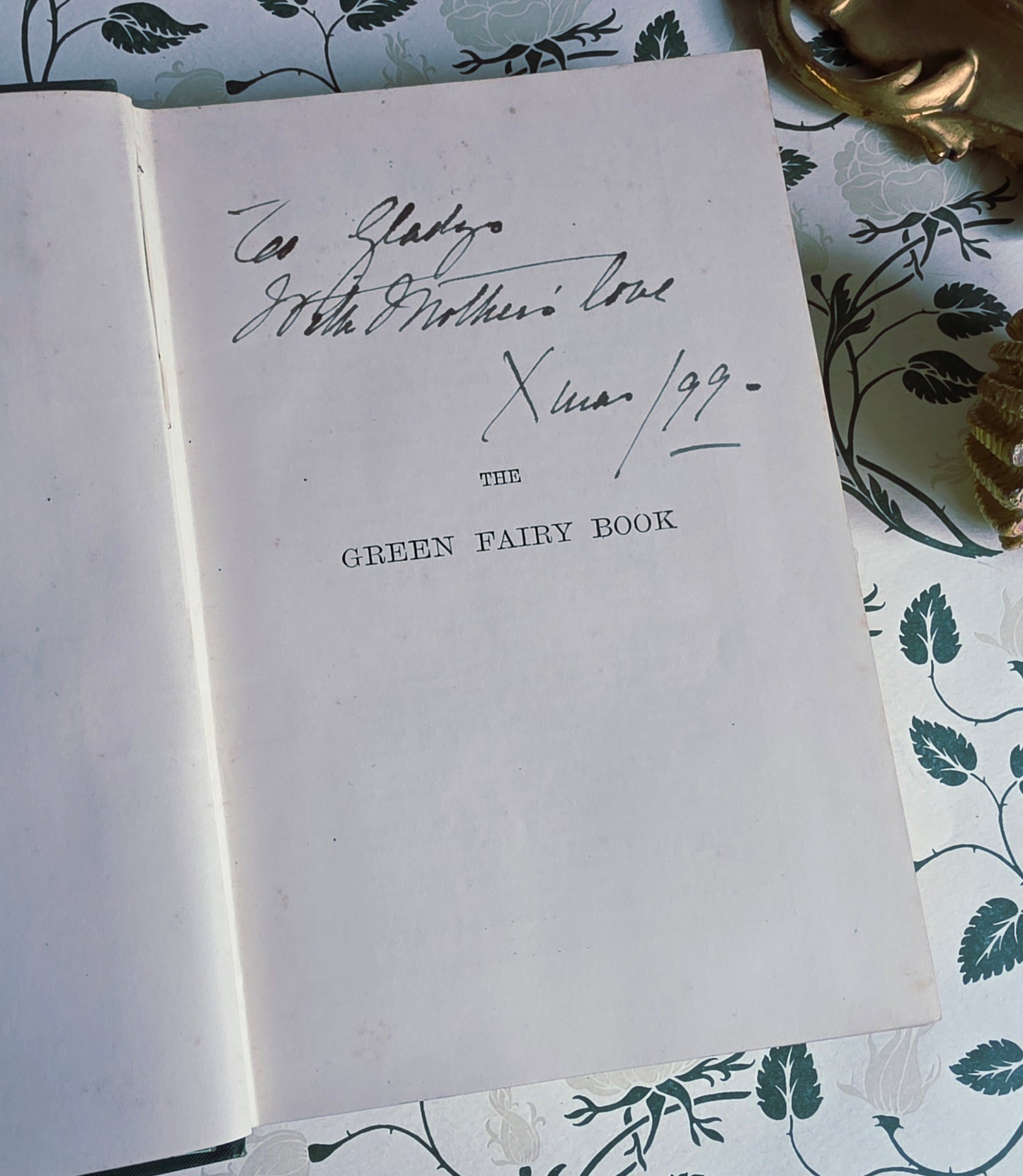 1895 The Green Fairy Book - Illustrated Antique Book