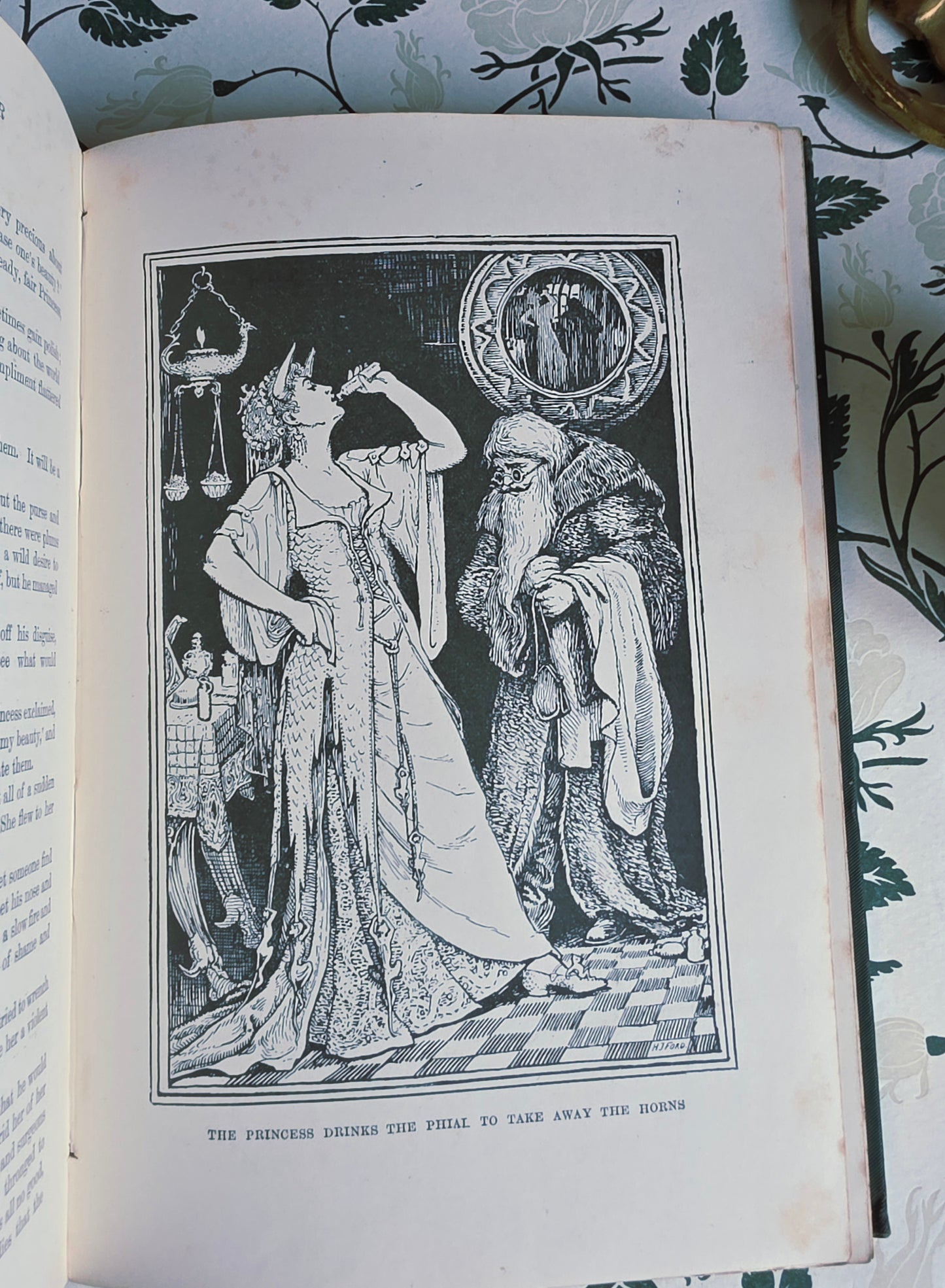 1895 The Green Fairy Book - Illustrated Antique Book