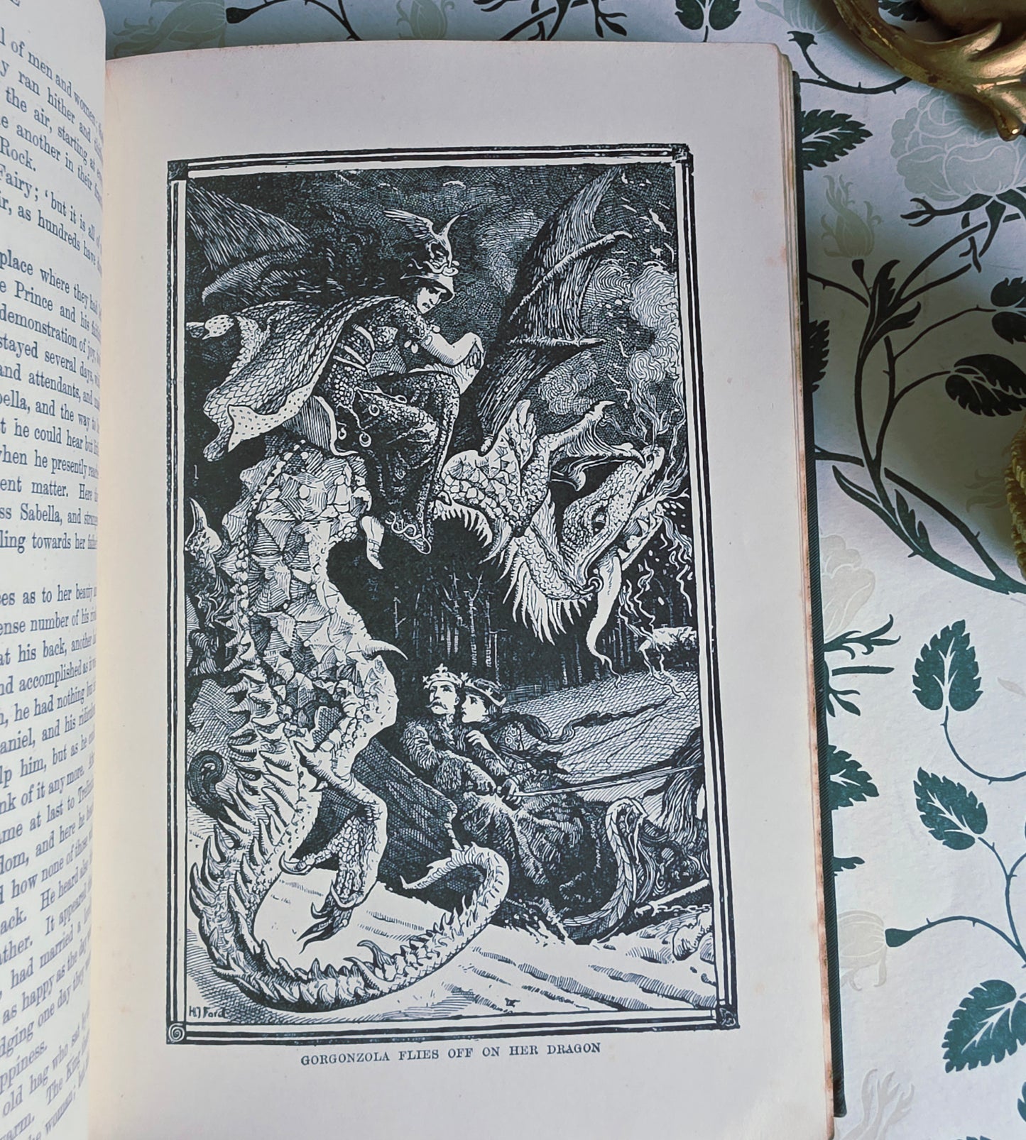 1895 The Green Fairy Book - Illustrated Antique Book