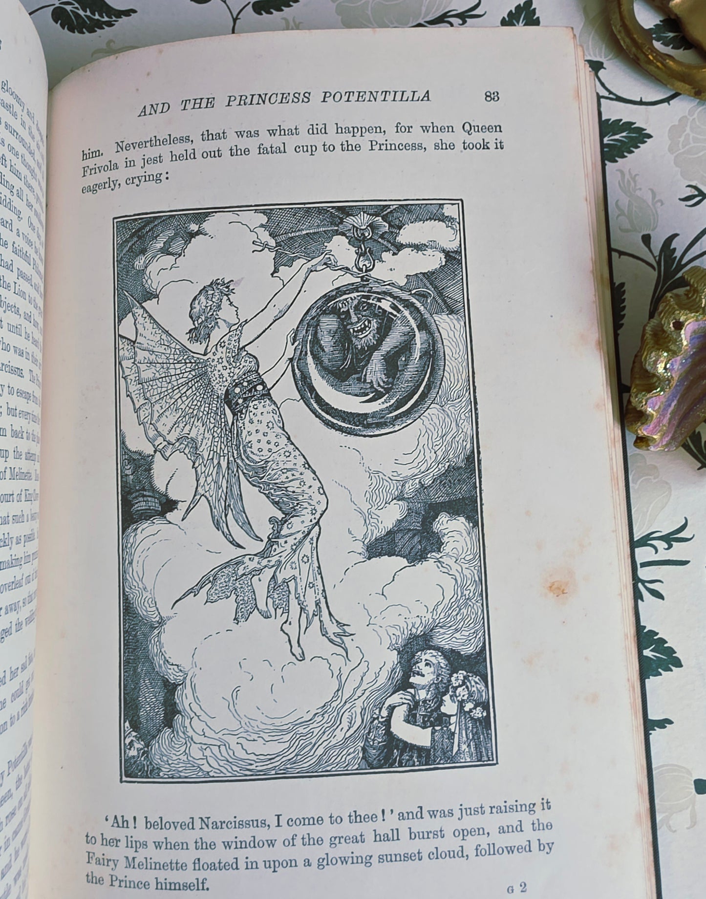 1895 The Green Fairy Book - Illustrated Antique Book