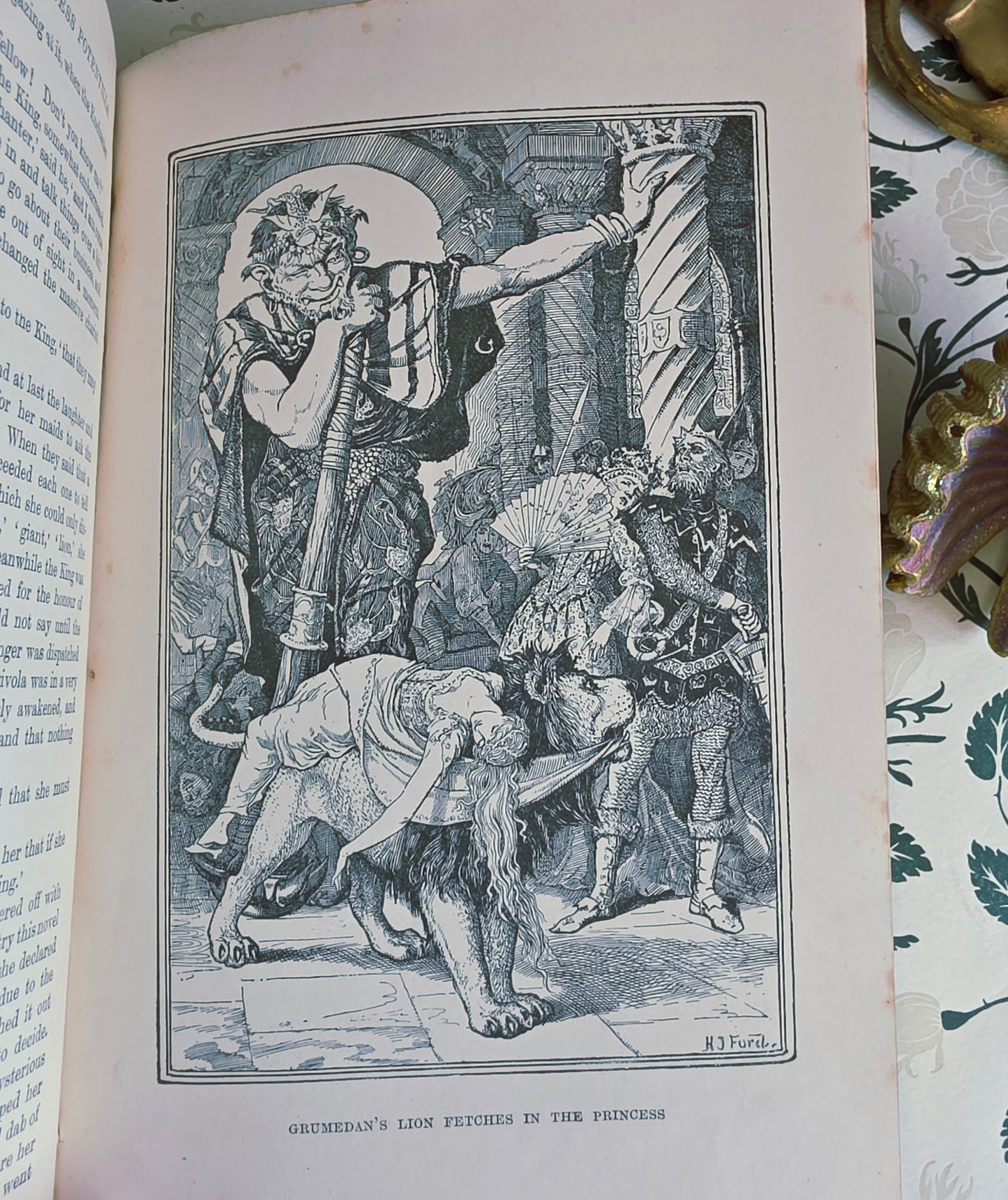 1895 The Green Fairy Book - Illustrated Antique Book