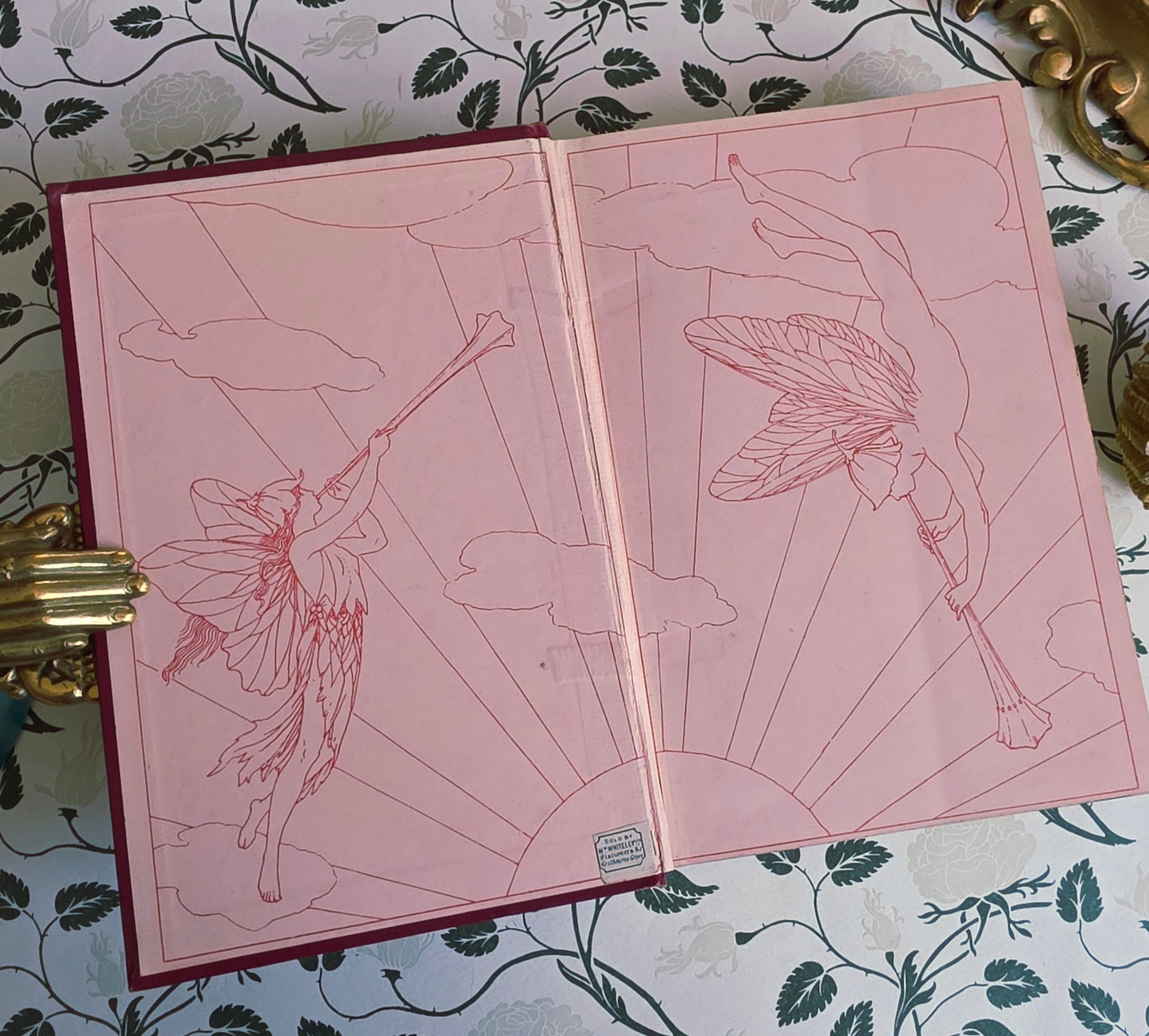 1903 The Crimson Fairy Book - First Edition - Illustrated Antique Book