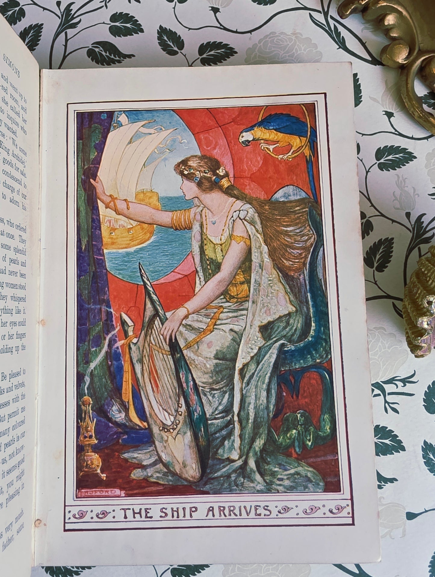 1903 The Crimson Fairy Book - First Edition - Illustrated Antique Book
