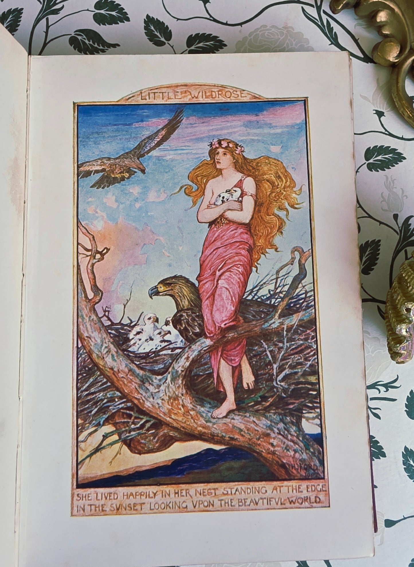 1903 The Crimson Fairy Book - First Edition - Illustrated Antique Book