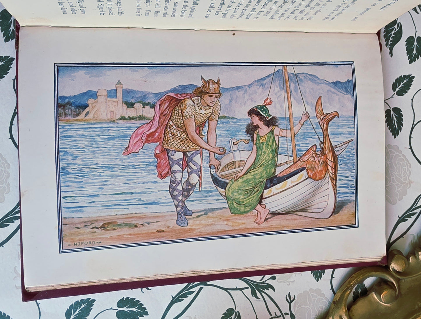 1903 The Crimson Fairy Book - First Edition - Illustrated Antique Book