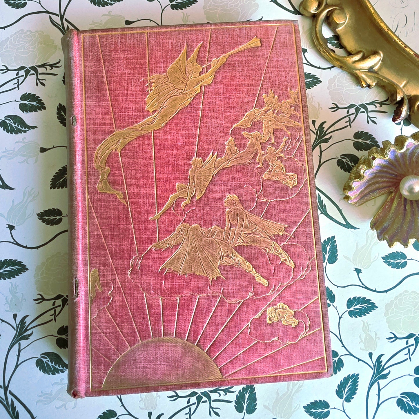 1897 The Pink Fairy Book - First Edition - Illustrated Antique Book