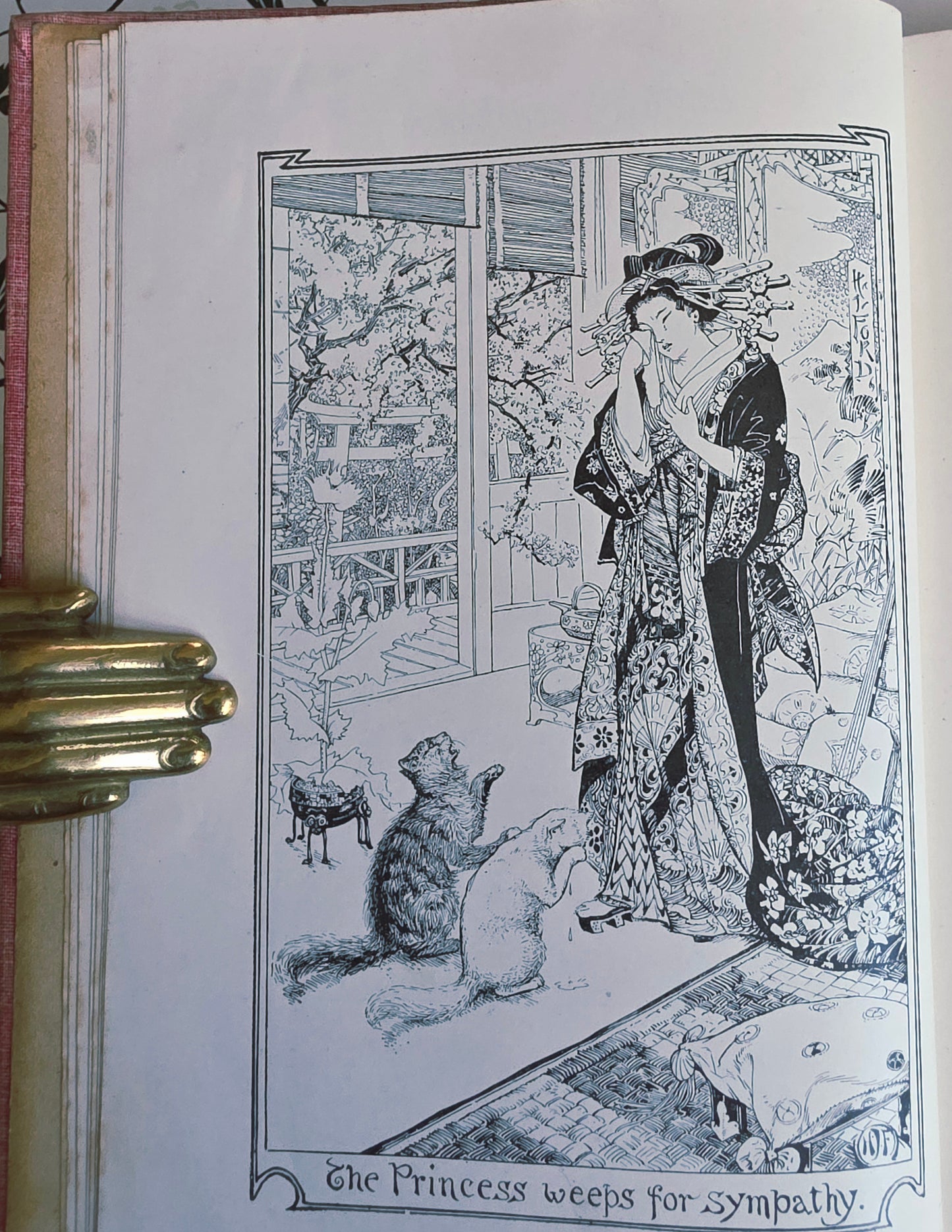 1897 The Pink Fairy Book - First Edition - Illustrated Antique Book