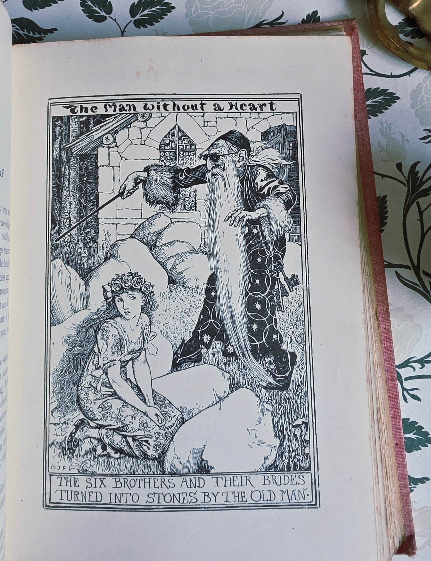 1897 The Pink Fairy Book - First Edition - Illustrated Antique Book