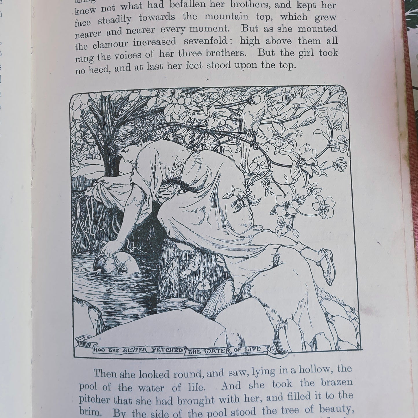 1897 The Pink Fairy Book - First Edition - Illustrated Antique Book