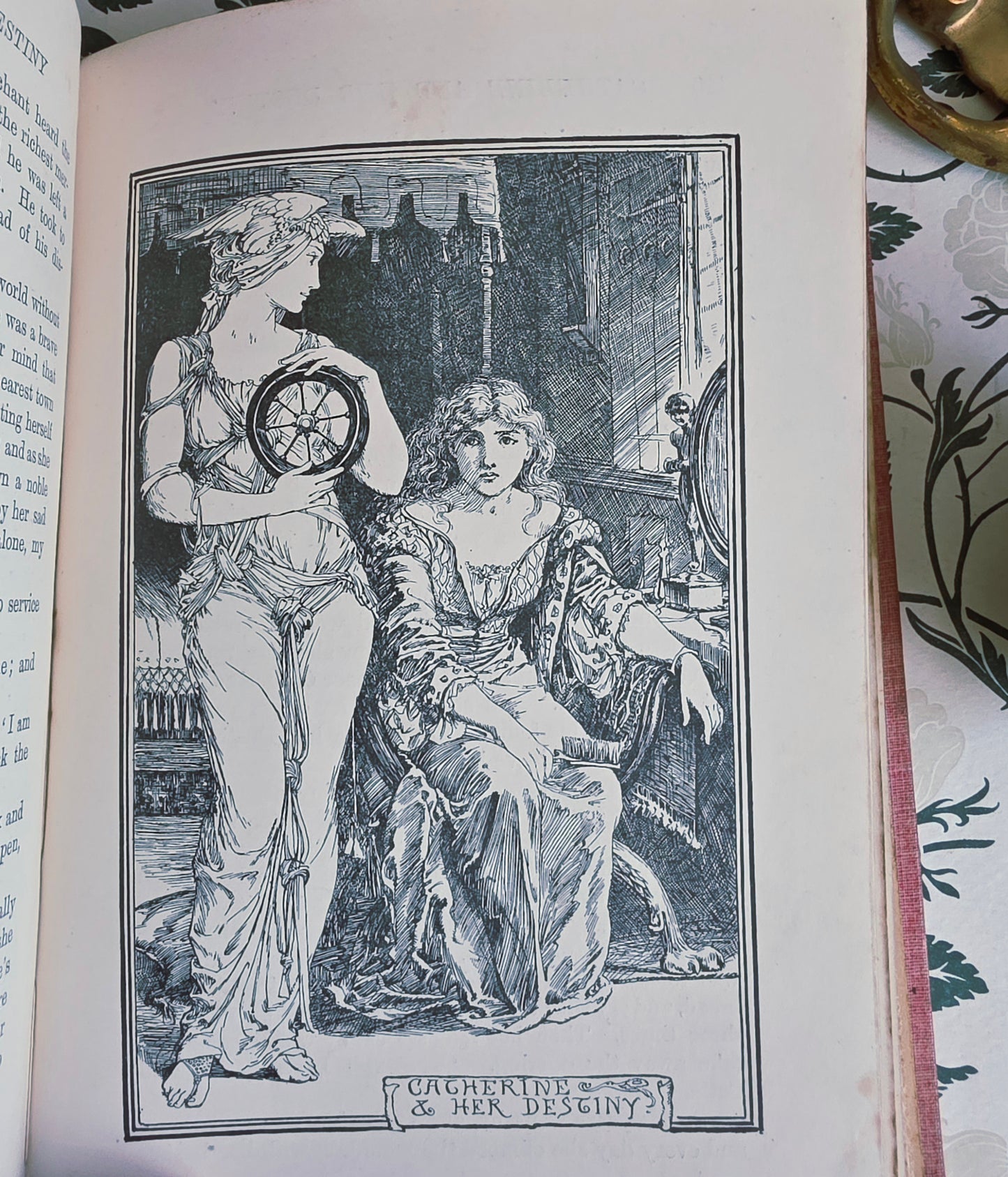 1897 The Pink Fairy Book - First Edition - Illustrated Antique Book