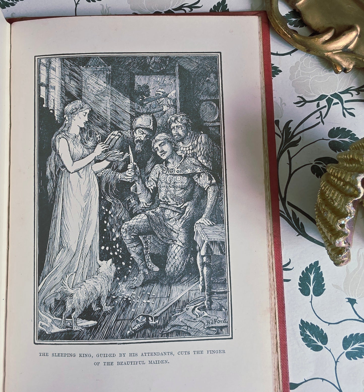 1898 The Red Fairy Book - Illustrated Antique Book