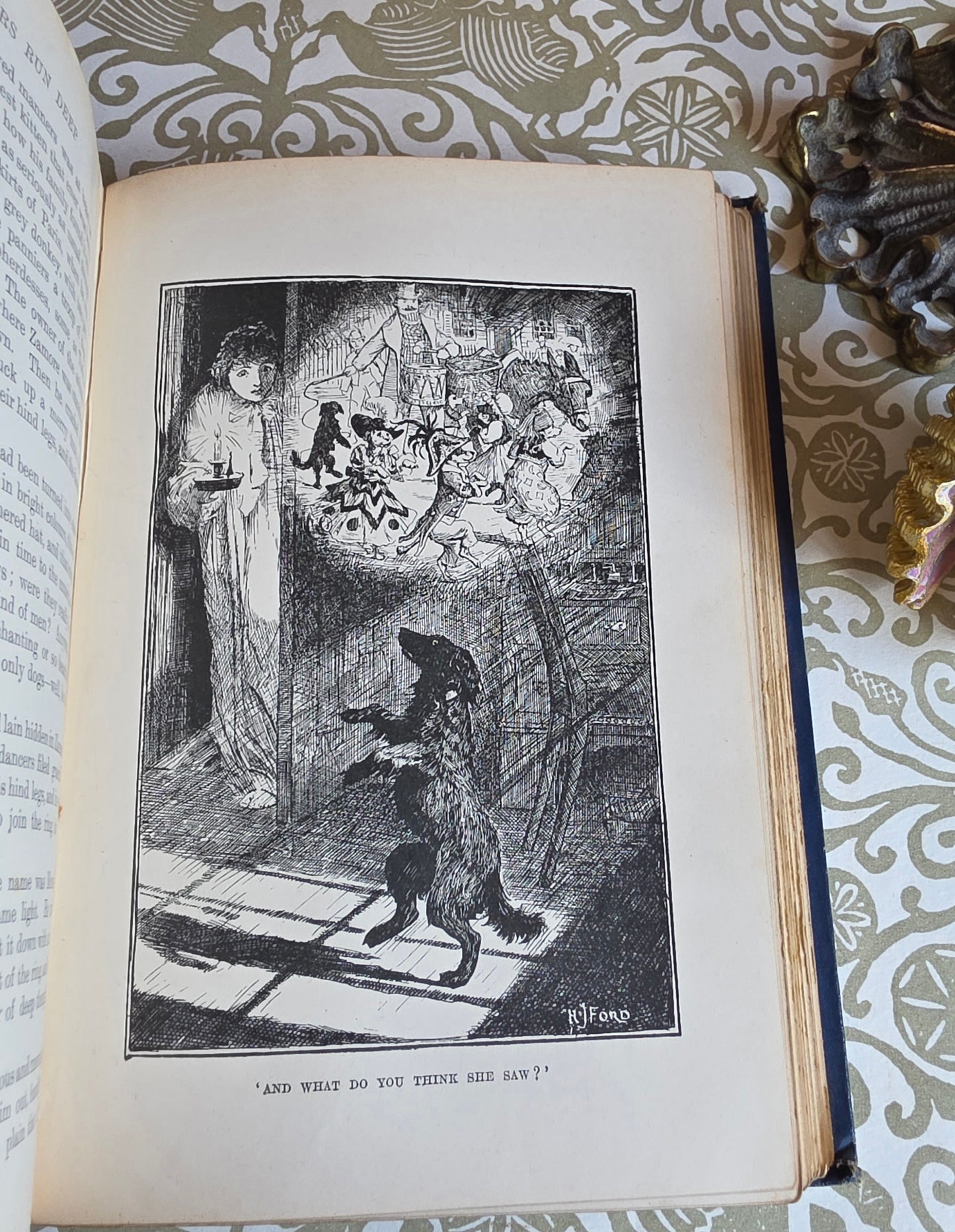 1896 The Animal Story Book Ed. Andrew Lang /  Illustrated Antique Book