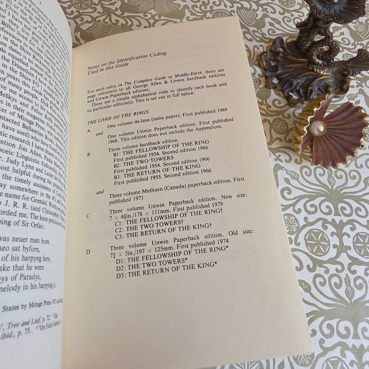 1978 Complete Guide to Middle-Earth From The Hobbit to Silmarillion