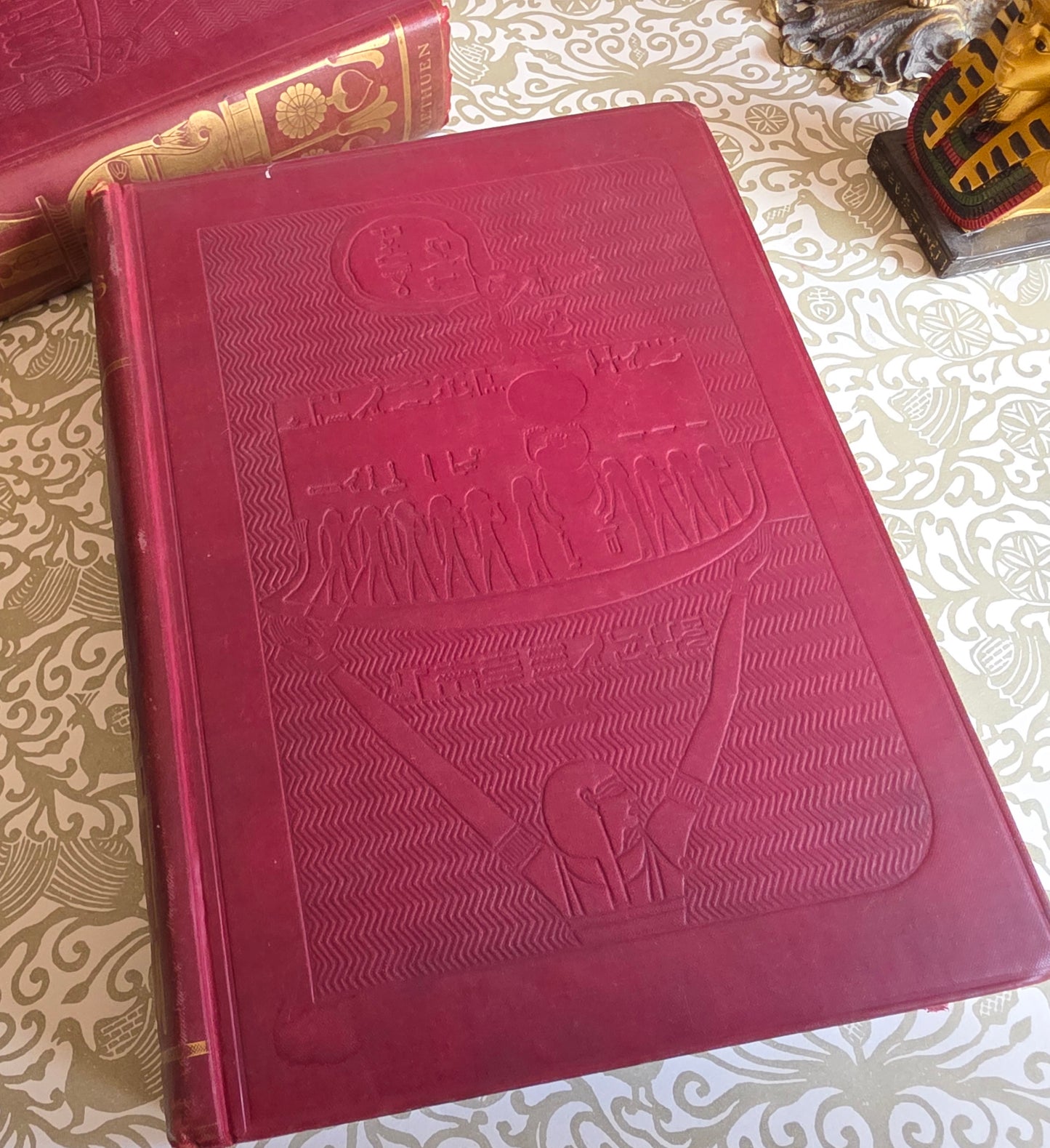 1904 The Gods of the Egyptians or Studies in Egyptian Mythology in Two Volumes - Illustrated Antique Book Set